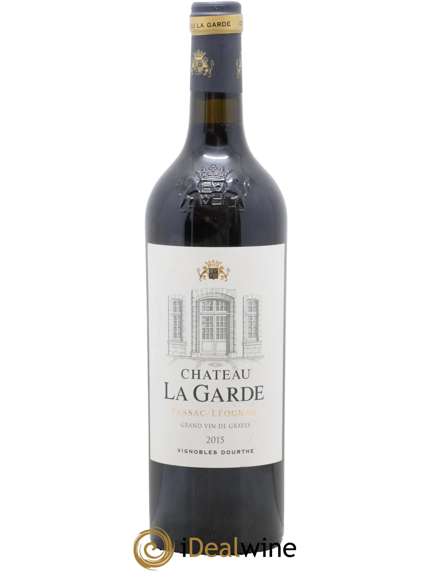 Château la Garde  2015 - Lotto di 1 bottiglia - 0