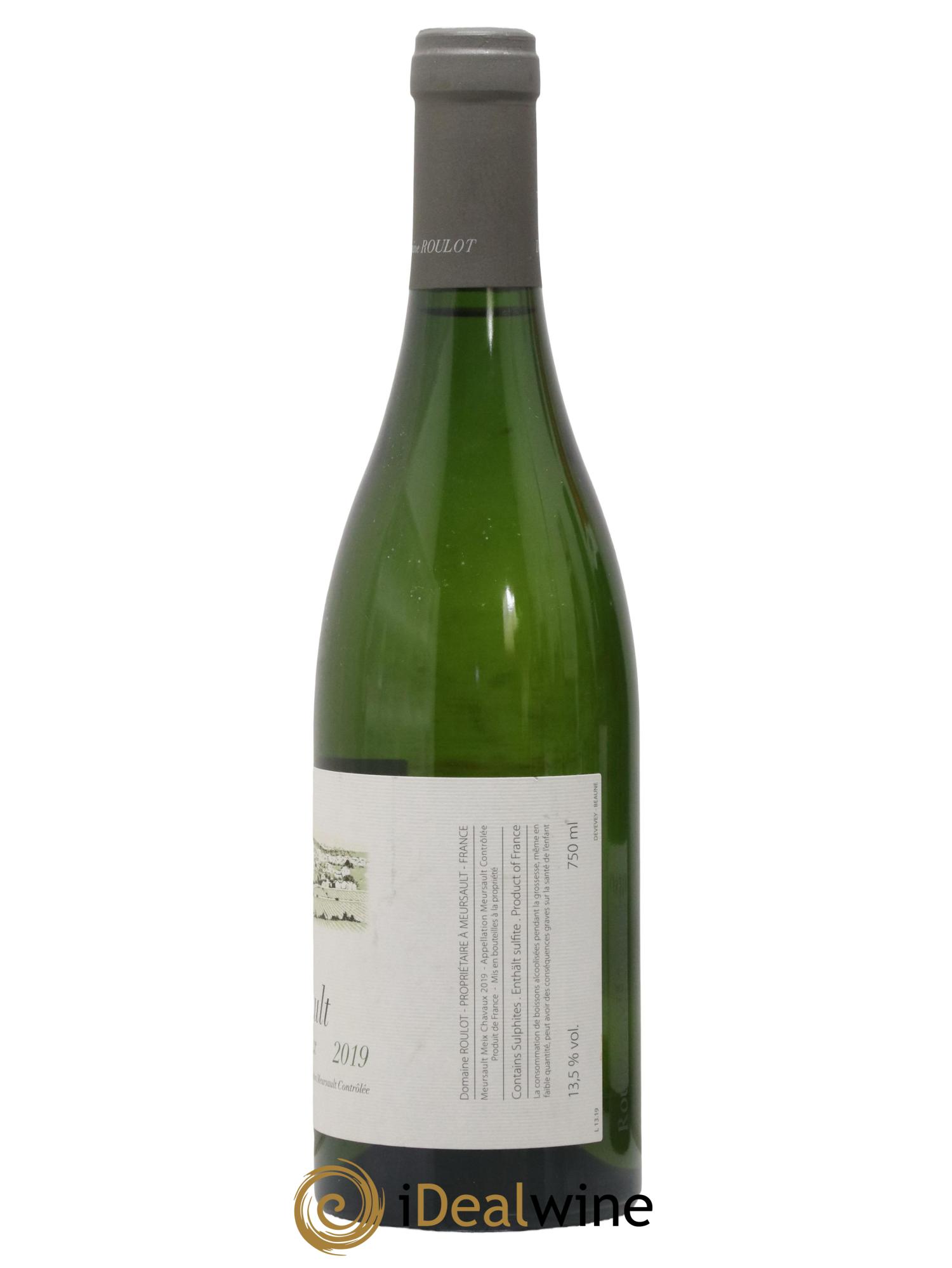 Meursault Meix Chavaux Roulot (Domaine) 2019 - Lot de 1 bouteille - 1