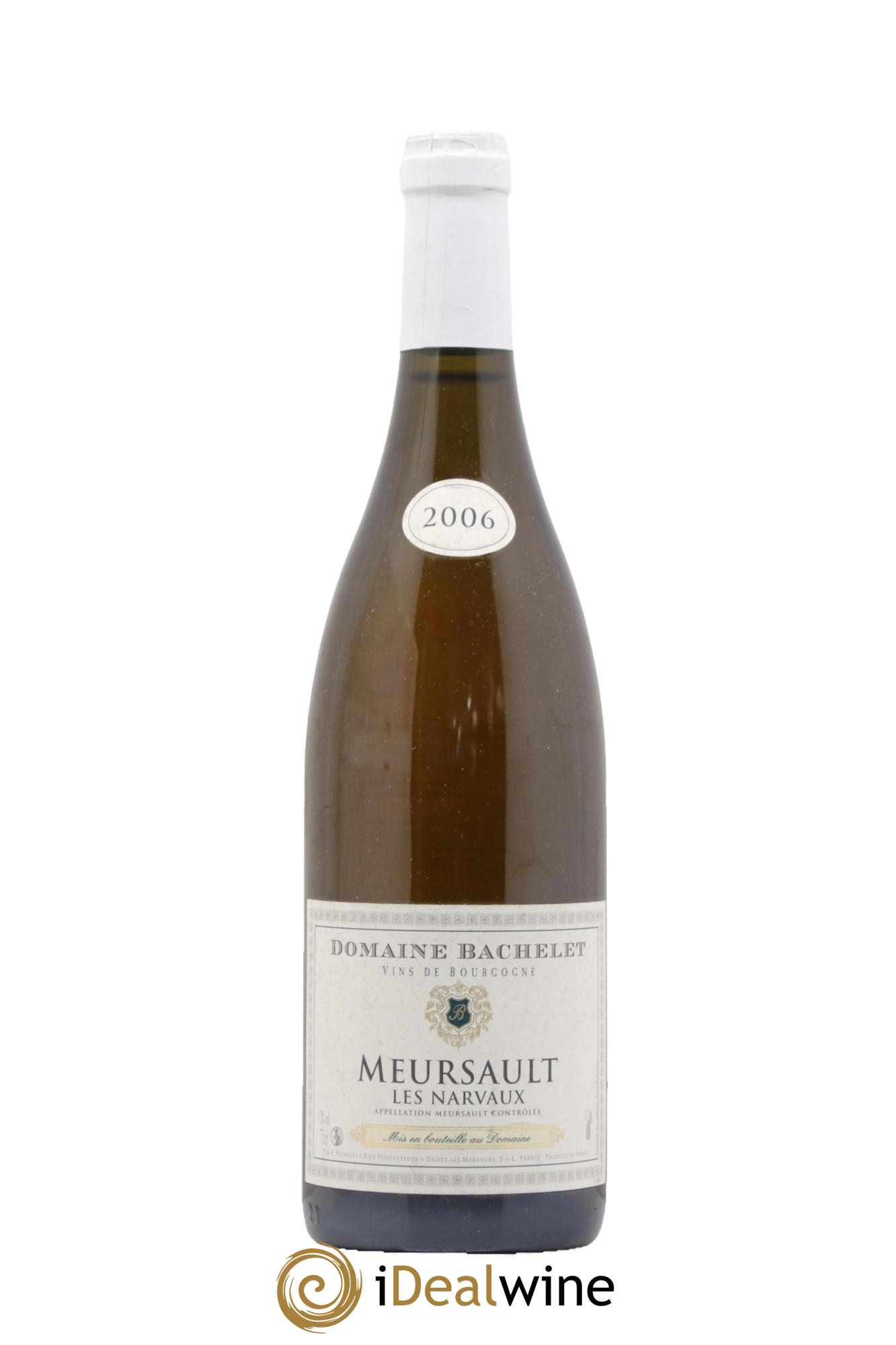 Meursault Les Narvaux Domaine Bachelet 2006 - Posten von 1 Flasche - 0