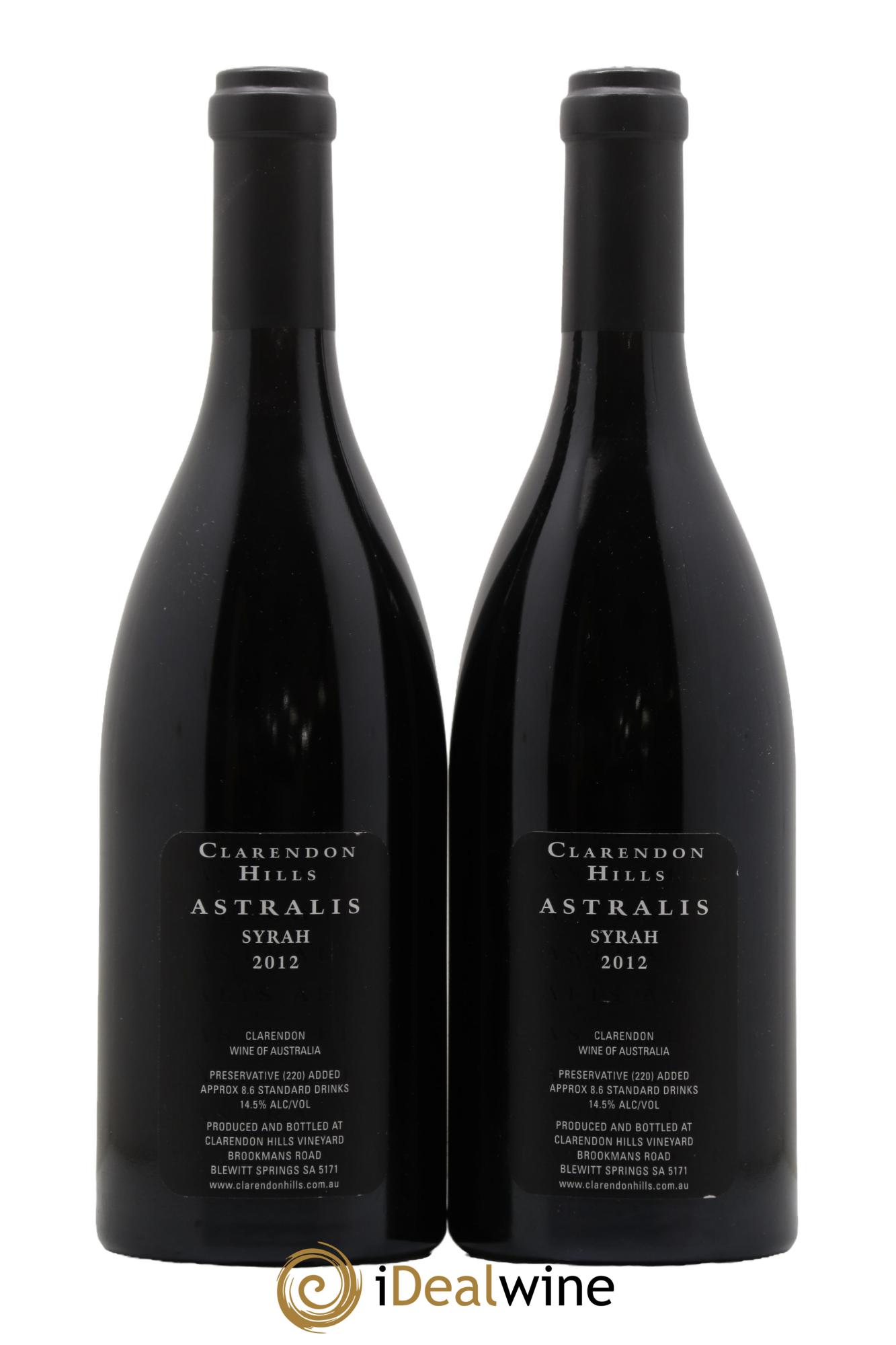 McLaren Vale Astralis Clarendon Hills 2012 - Lotto di 2 bottiglie - 1