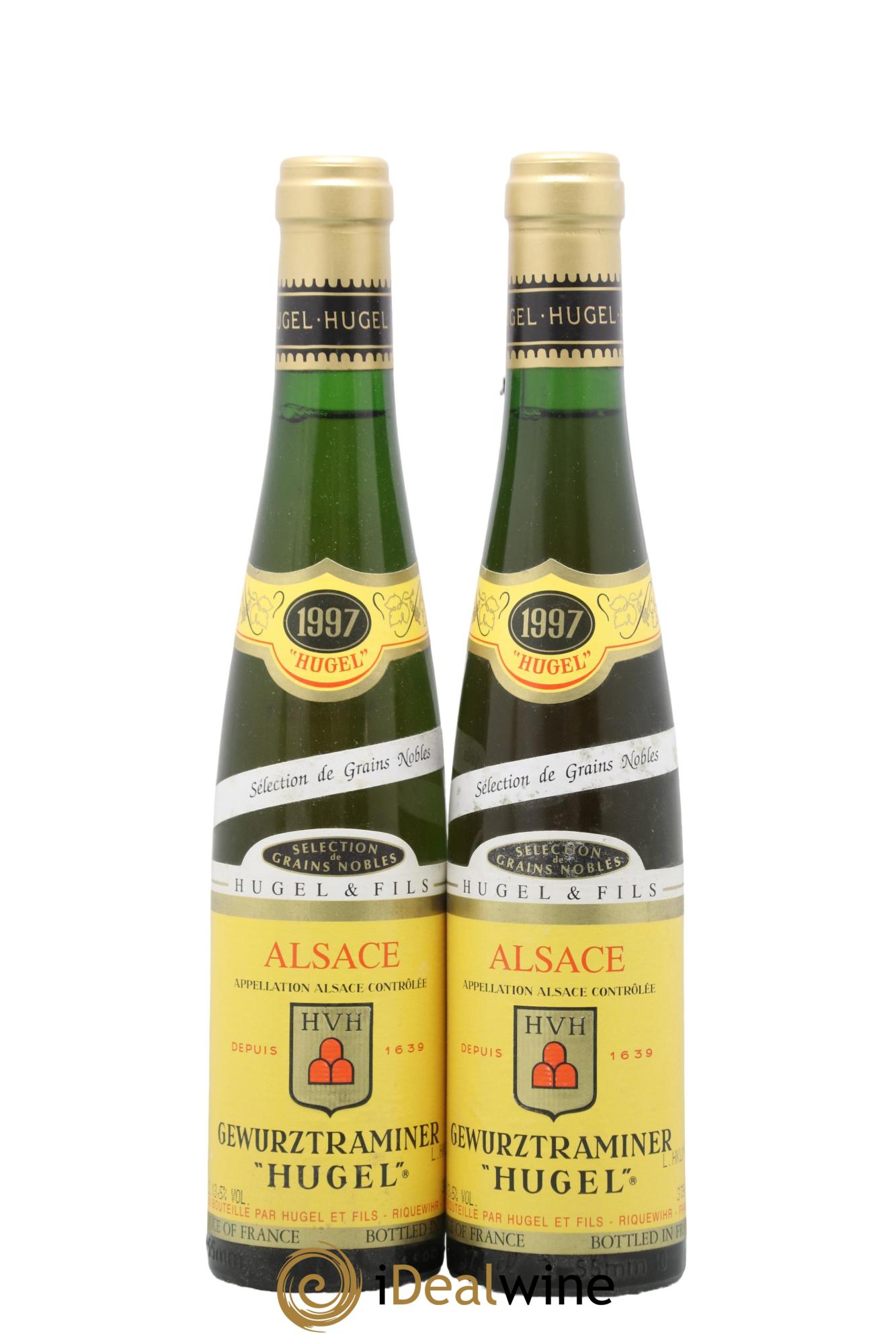 Gewurztraminer Sélection de Grains Nobles Hugel (Domaine)  1997 - Lot of 2 half-bottles - 0