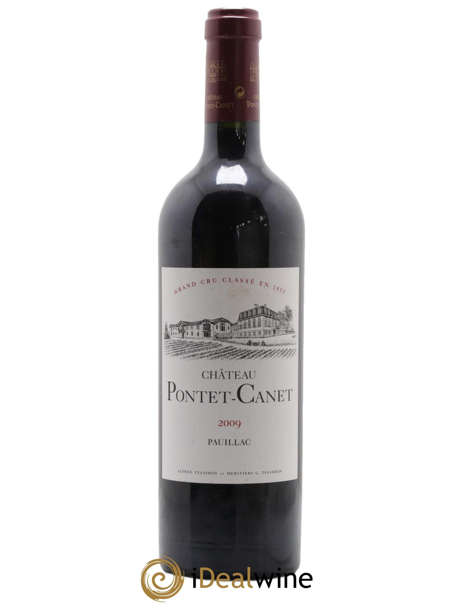 Château Pontet Canet 5ème Grand Cru Classé 2009 - Lot de 1 bouteille - 0