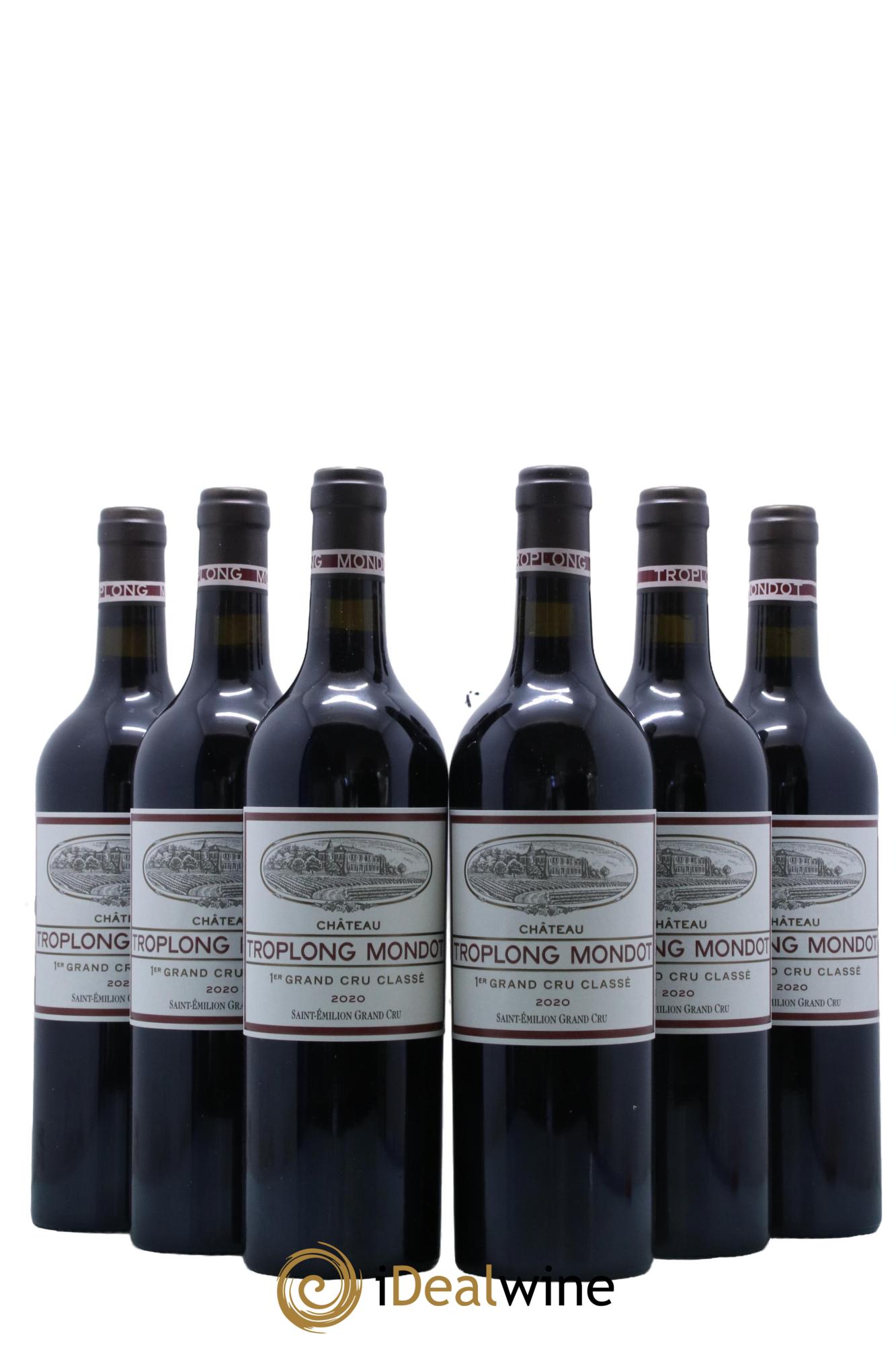 Château Troplong Mondot 1er Grand Cru Classé B 2020 - Lot of 6 bottles - 0