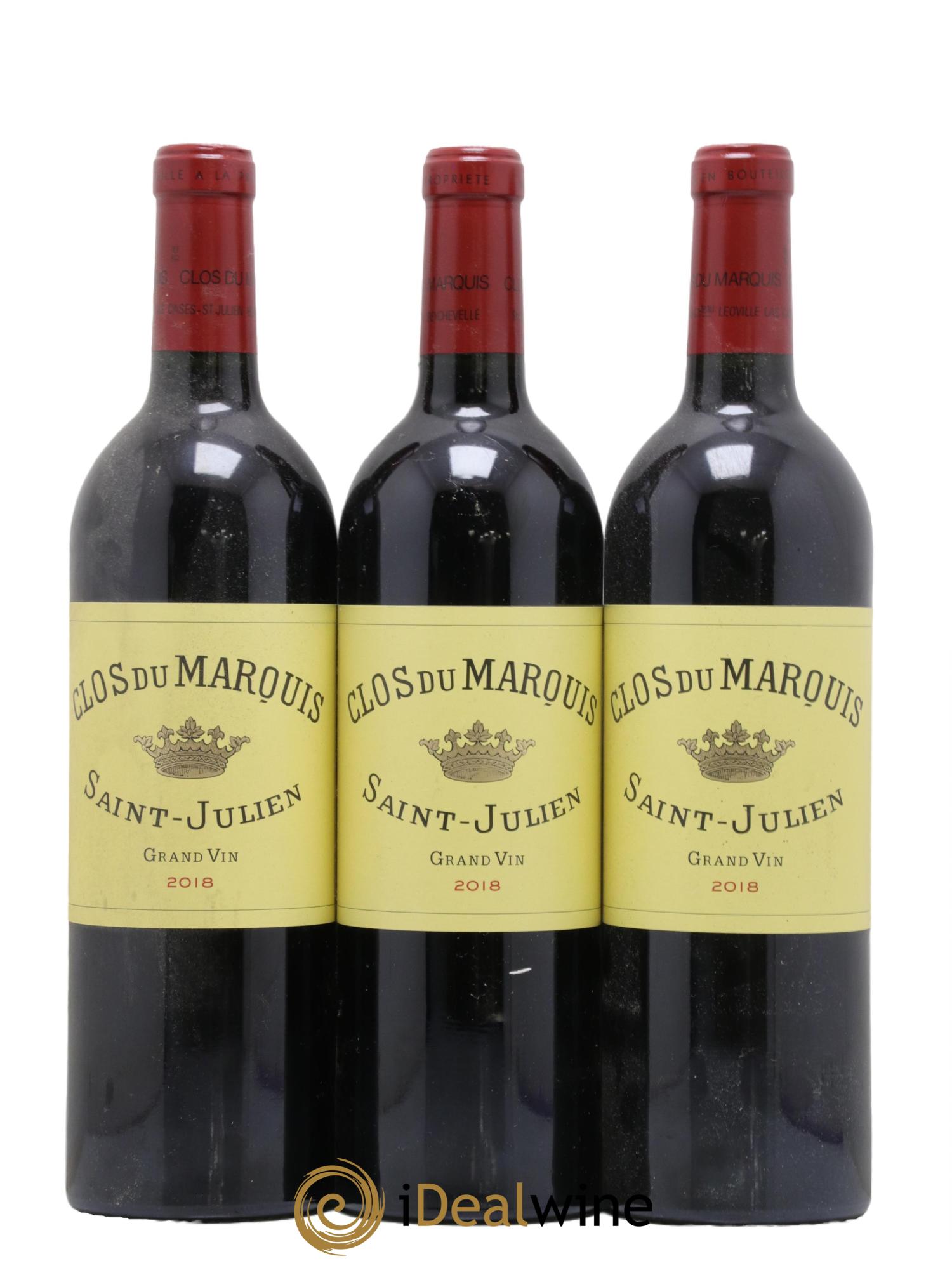 Clos du Marquis  2018 - Lot of 6 bottles - 2