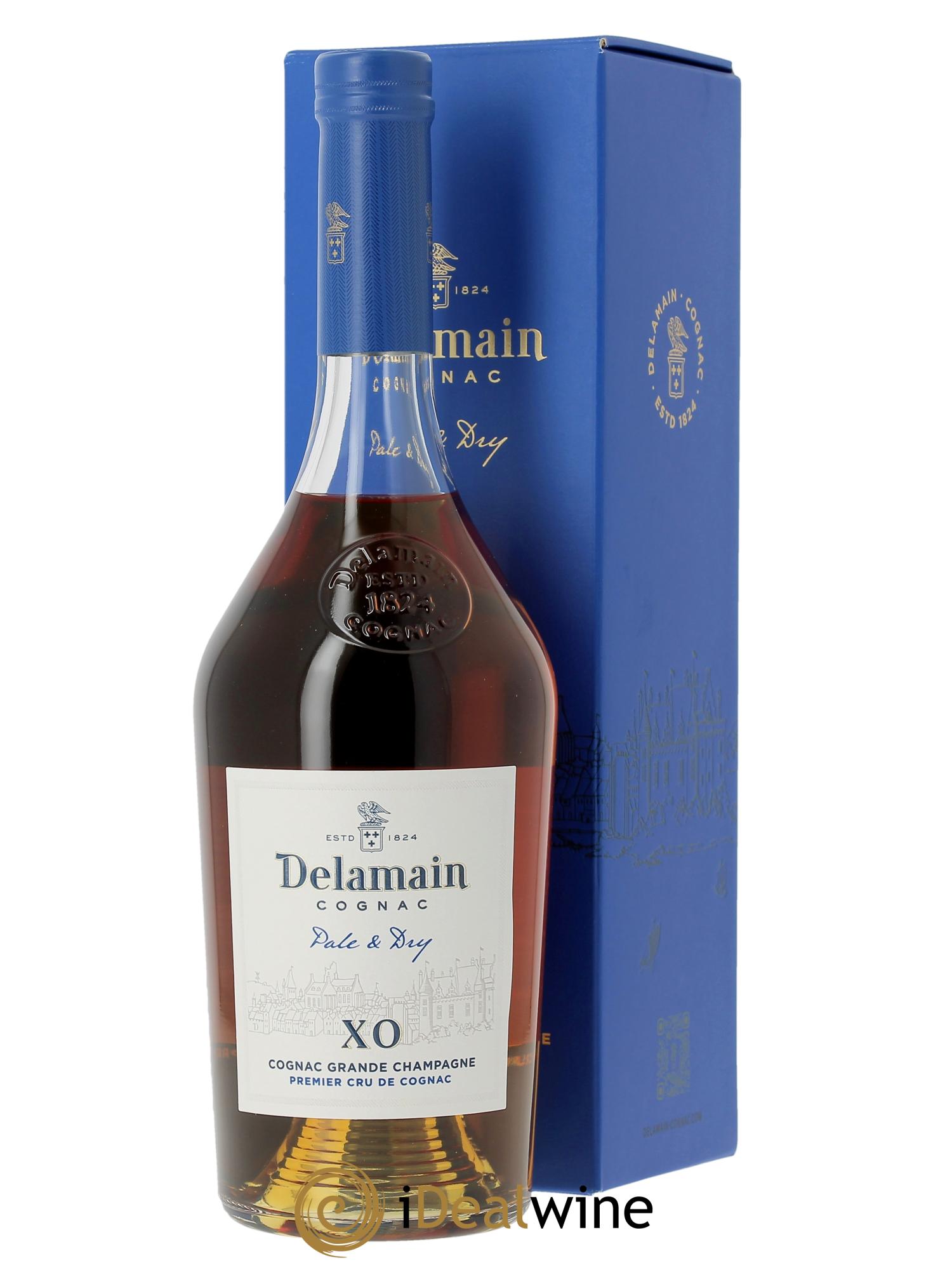 Delamain Grande Champagne X.O 1er Cru Pale & Dry - Lotto di 1 bottiglia - 0