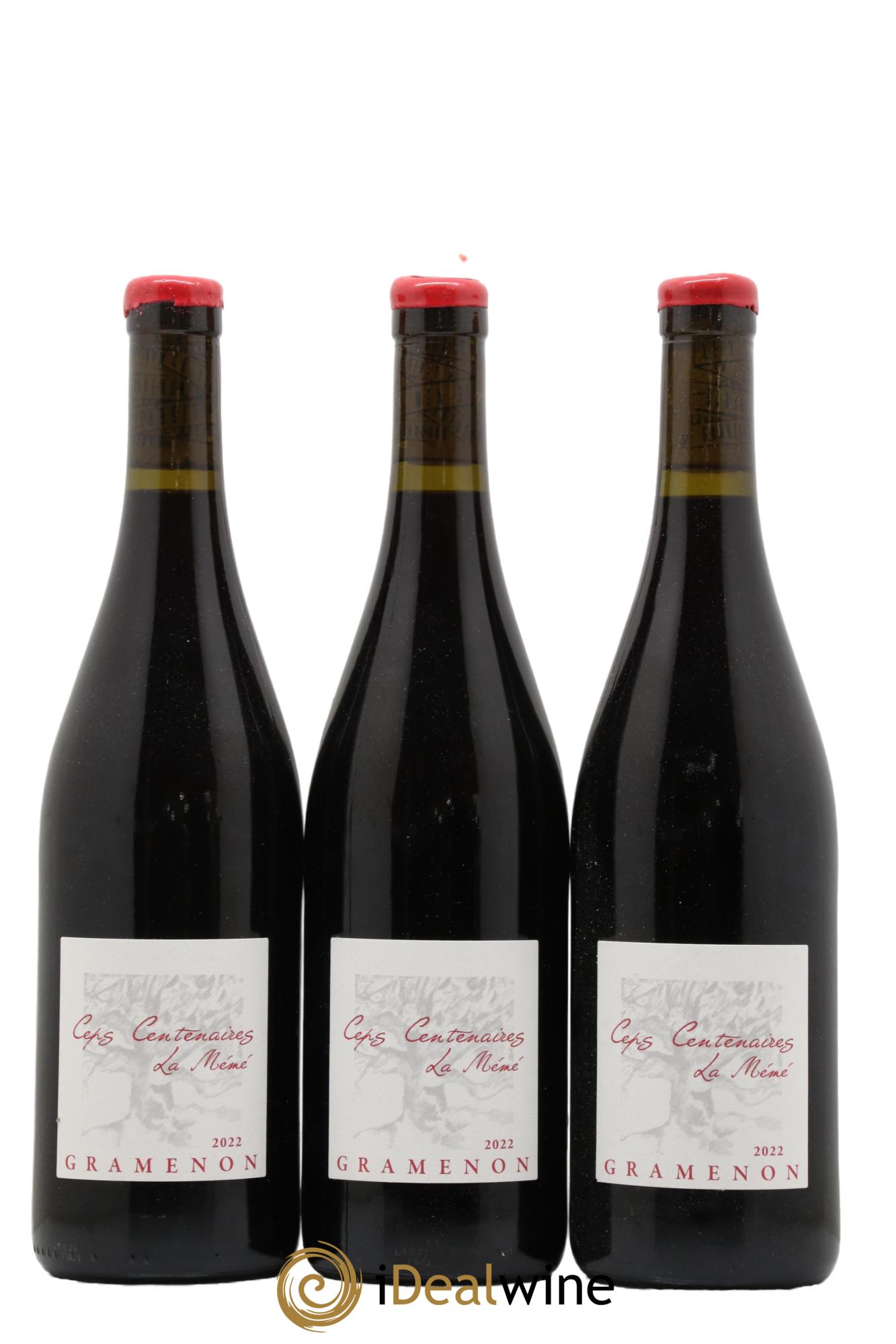 Côtes du Rhône La Mémé Ceps Centenaires Gramenon (Domaine) 2022 - Lot de 3 bouteilles - 0