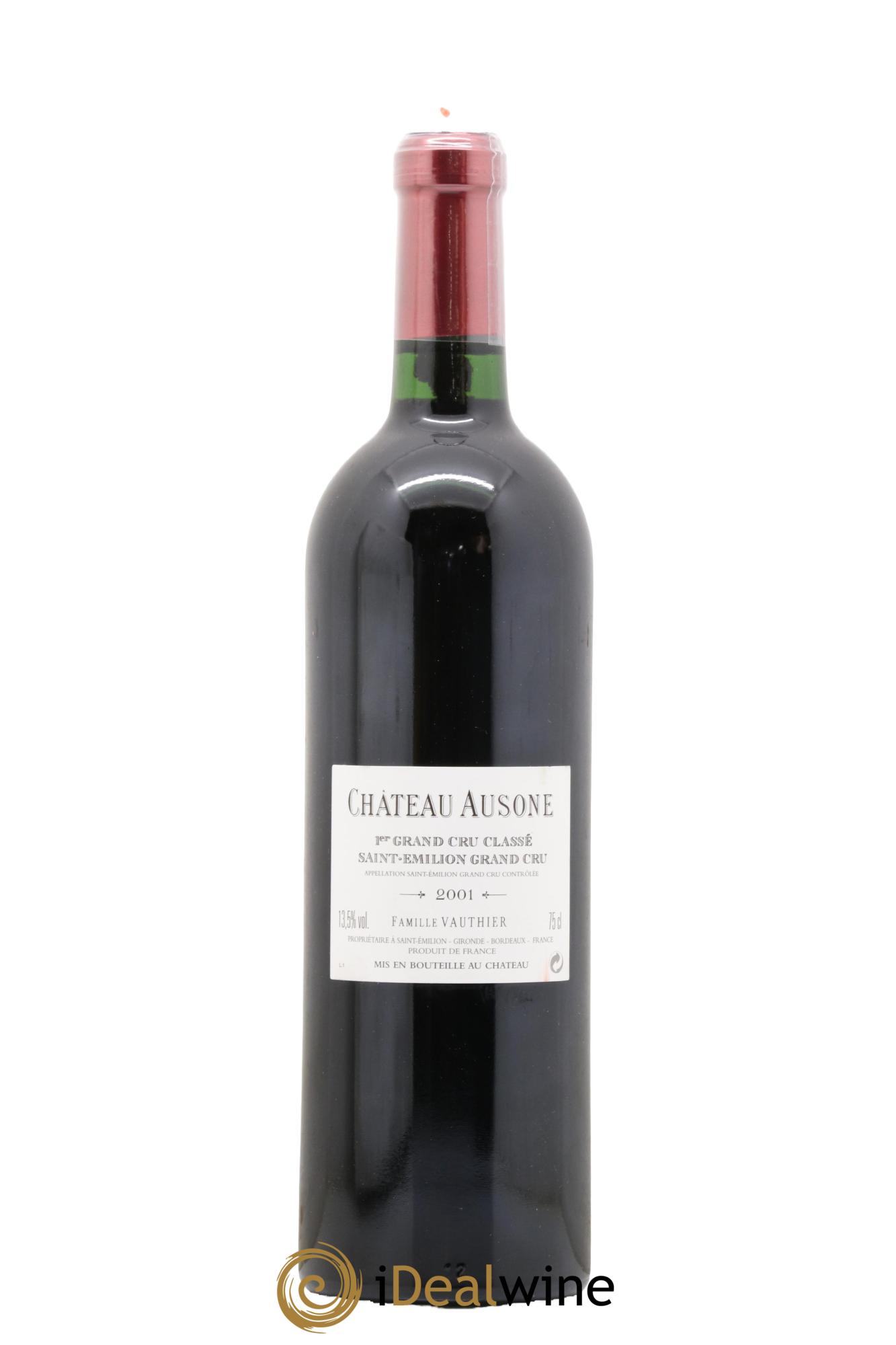 Château Ausone 1er Grand Cru Classé A  2001 - Lotto di 1 bottiglia - 1