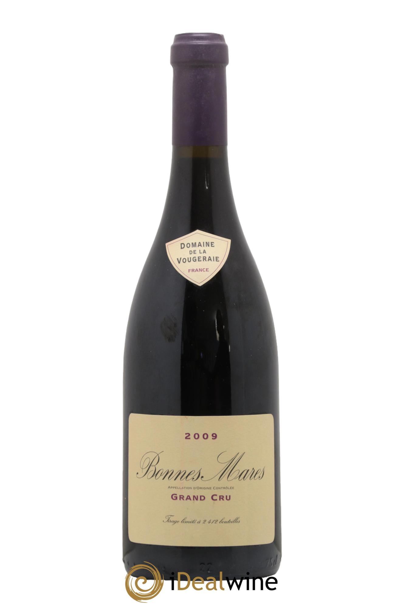 Bonnes-Mares Grand Cru La Vougeraie 2009 - Lot de 1 bouteille - 0