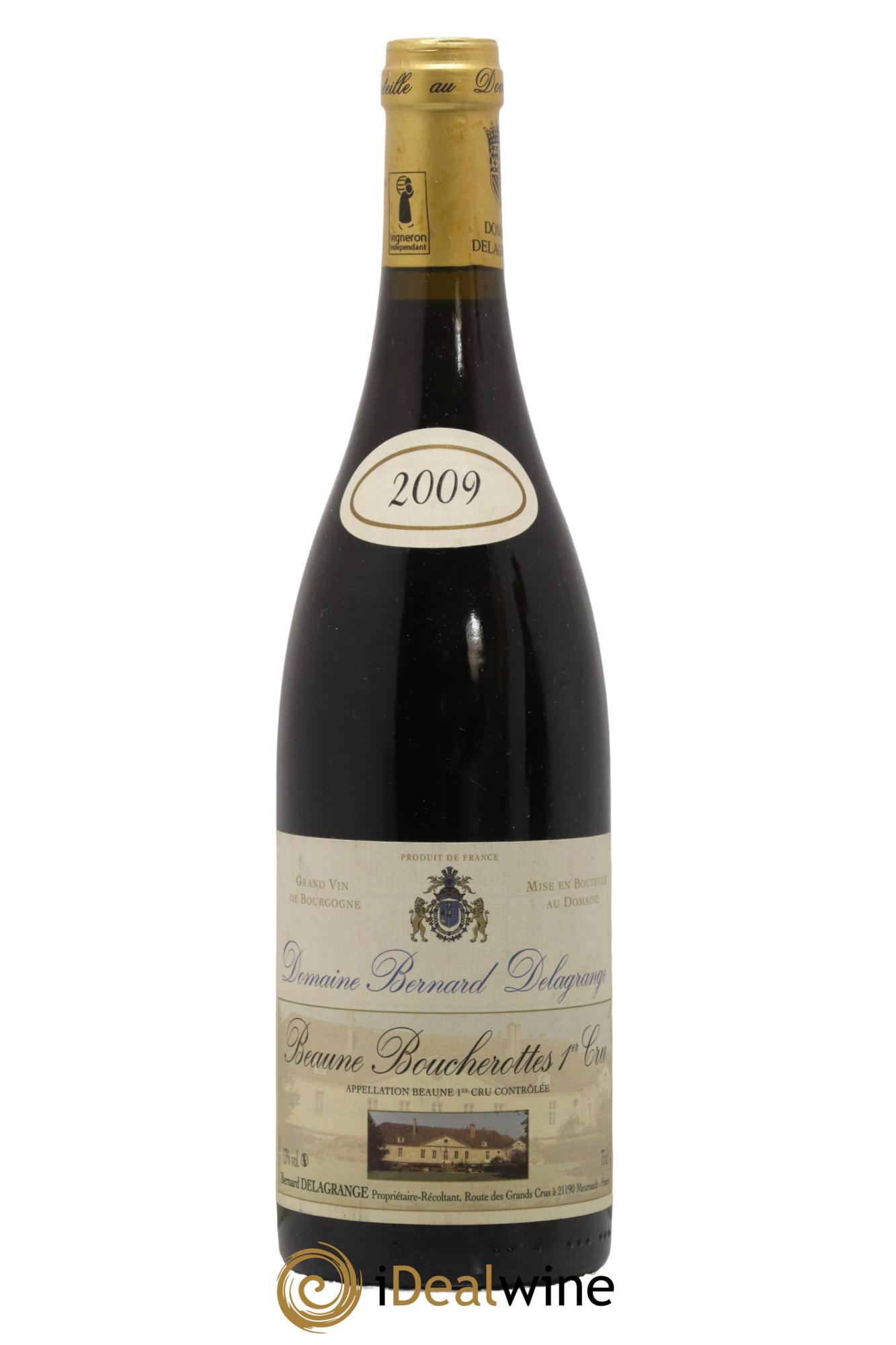 Beaune 1er Cru Boucherottes Domaine Bernard Delagrange 2009 - Lotto di 1 bottiglia - 0