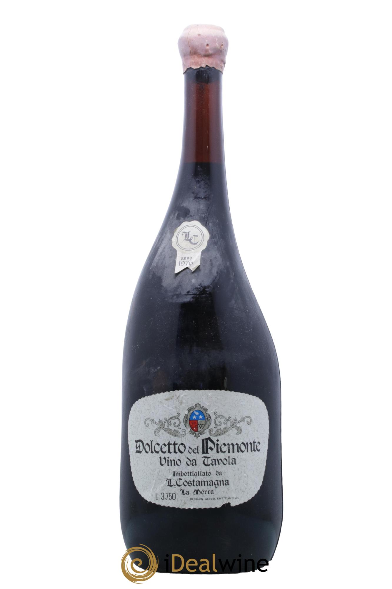 Piémont Dolcetto Del Piemonte L Costamagna 1976 - Posten von 1 Doppel-Magnum - 0