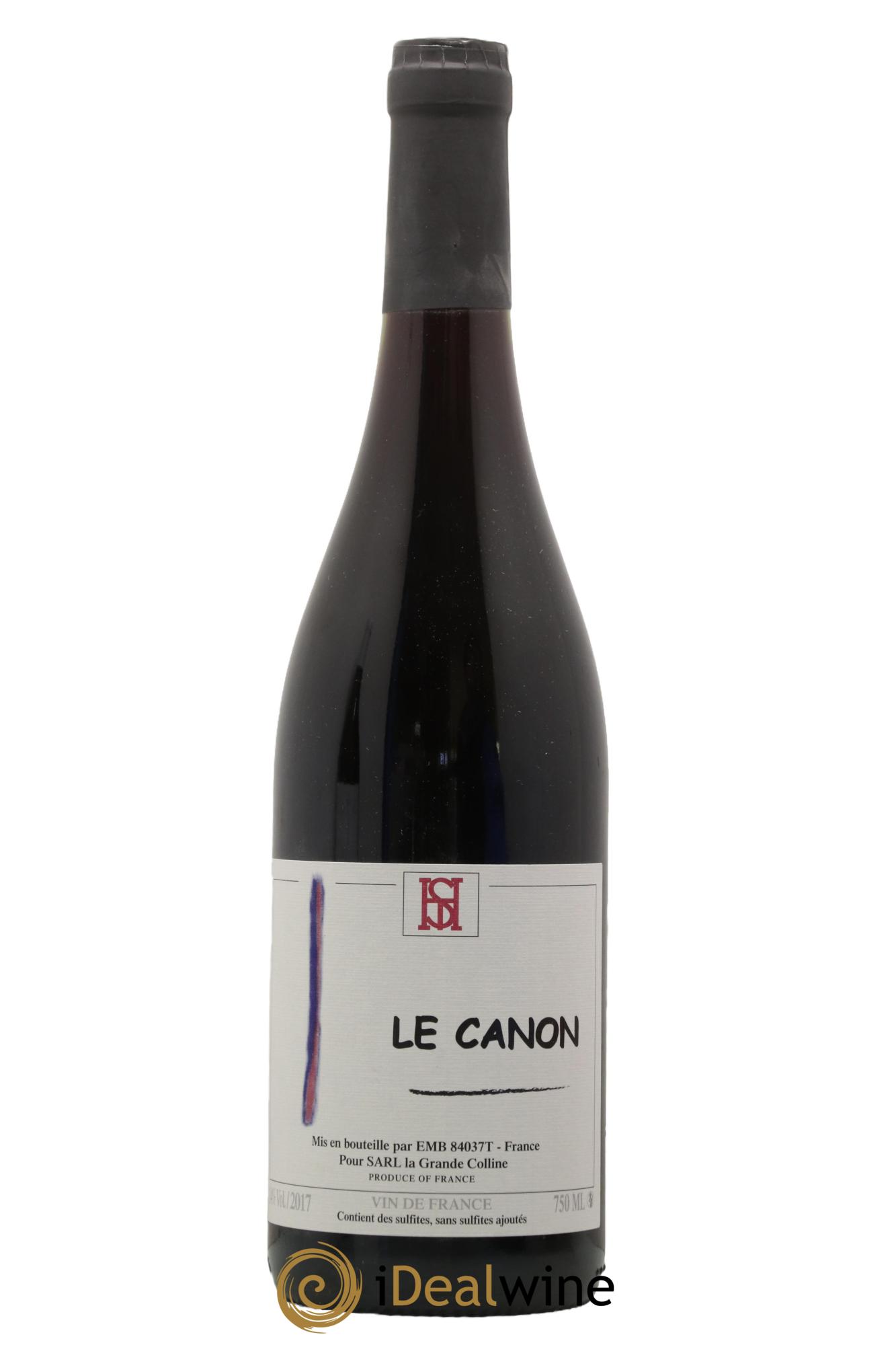 Vin de France Le Canon Hirotake Ooka - Domaine La Grande Colline 2017 - Lot de 1 bouteille - 0