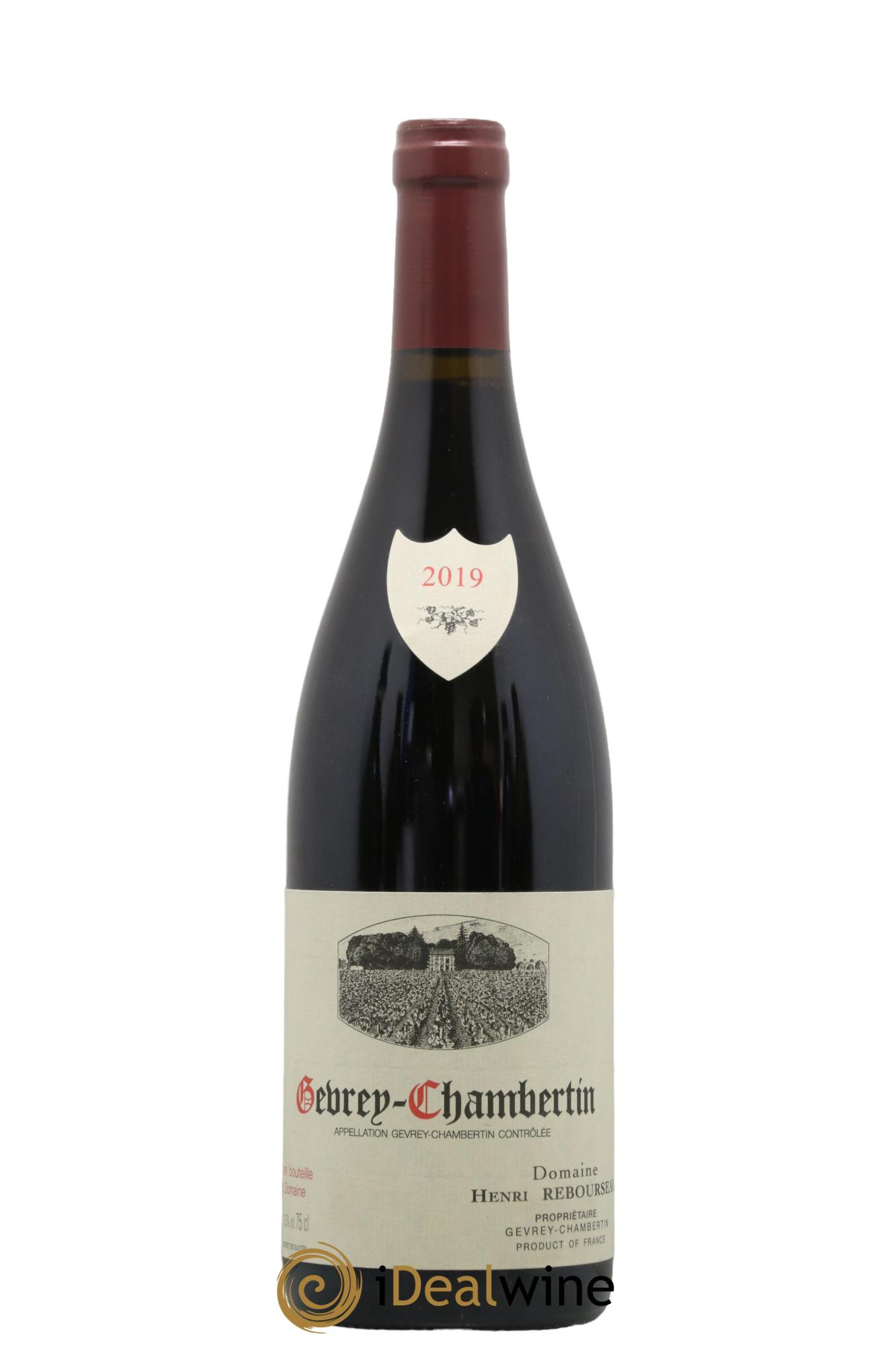 Gevrey-Chambertin Henri Rebourseau (Domaine) 2019 - Lot de 1 bouteille - 0