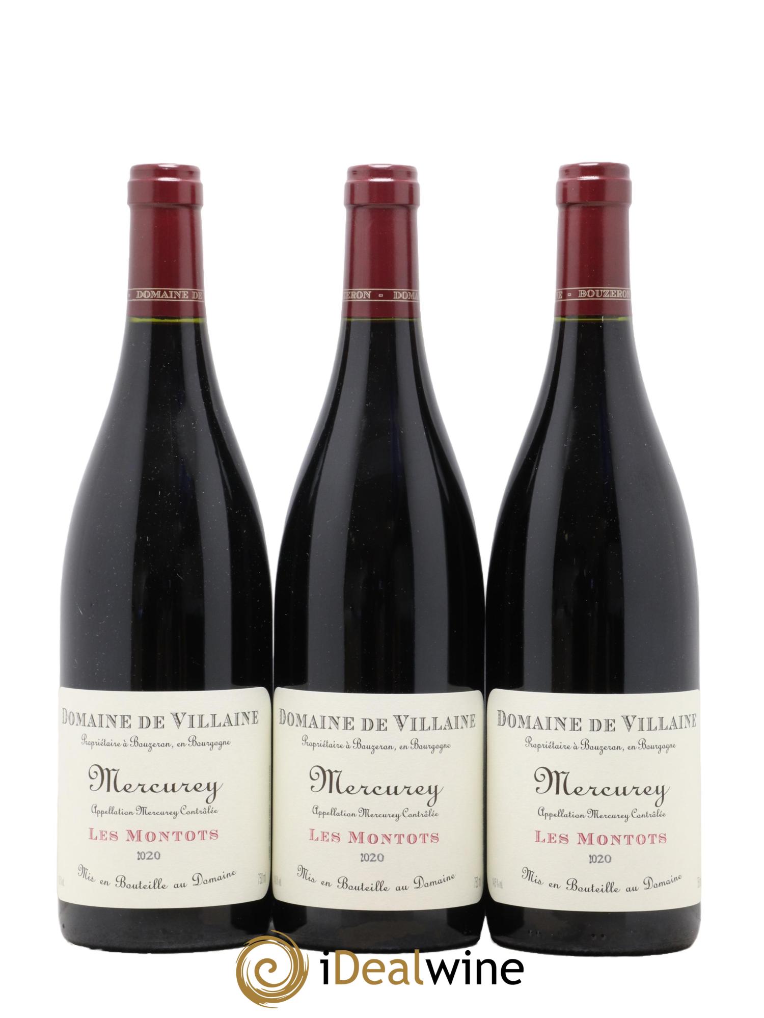 Mercurey Les Montots Domaine de Villaine 2020 - Lot of 12 bottles - 4