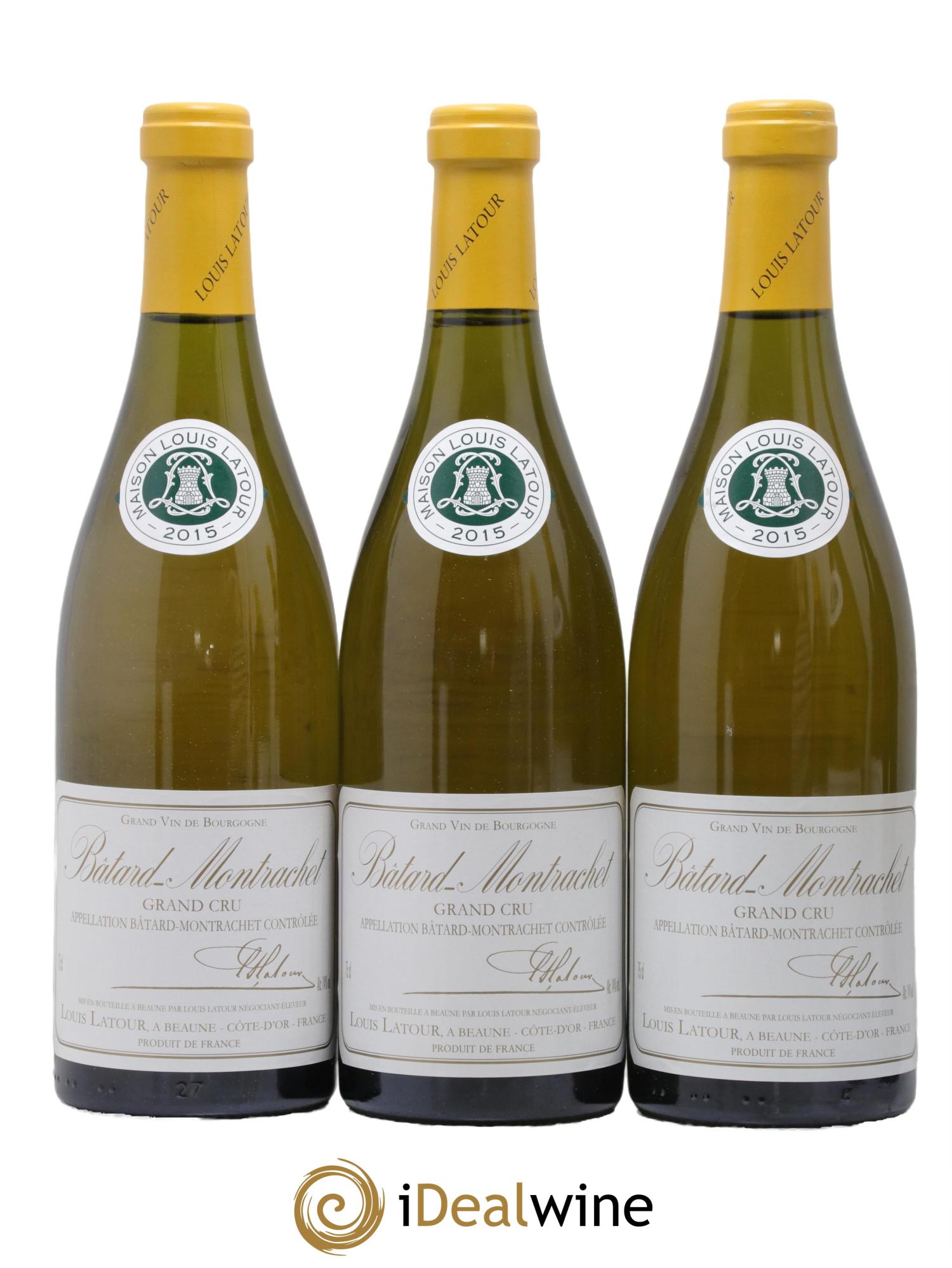 Bâtard-Montrachet Grand Cru Louis Latour 2015 - Lot de 6 bouteilles - 1