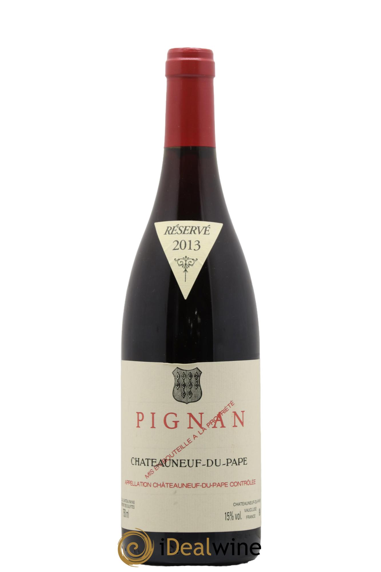 Châteauneuf-du-Pape Pignan Emmanuel Reynaud 2013 - Lot de 1 bouteille - 0