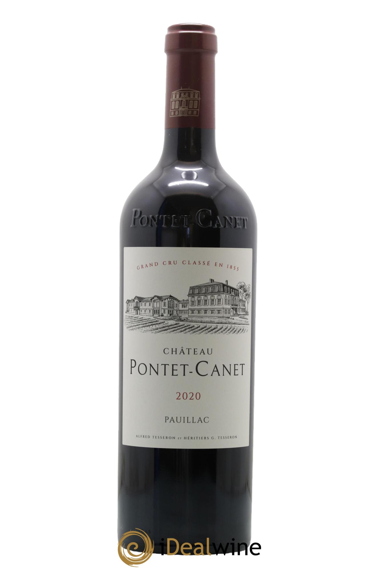 Château Pontet Canet 5ème Grand Cru Classé 2020 - Lot de 1 bouteille - 0