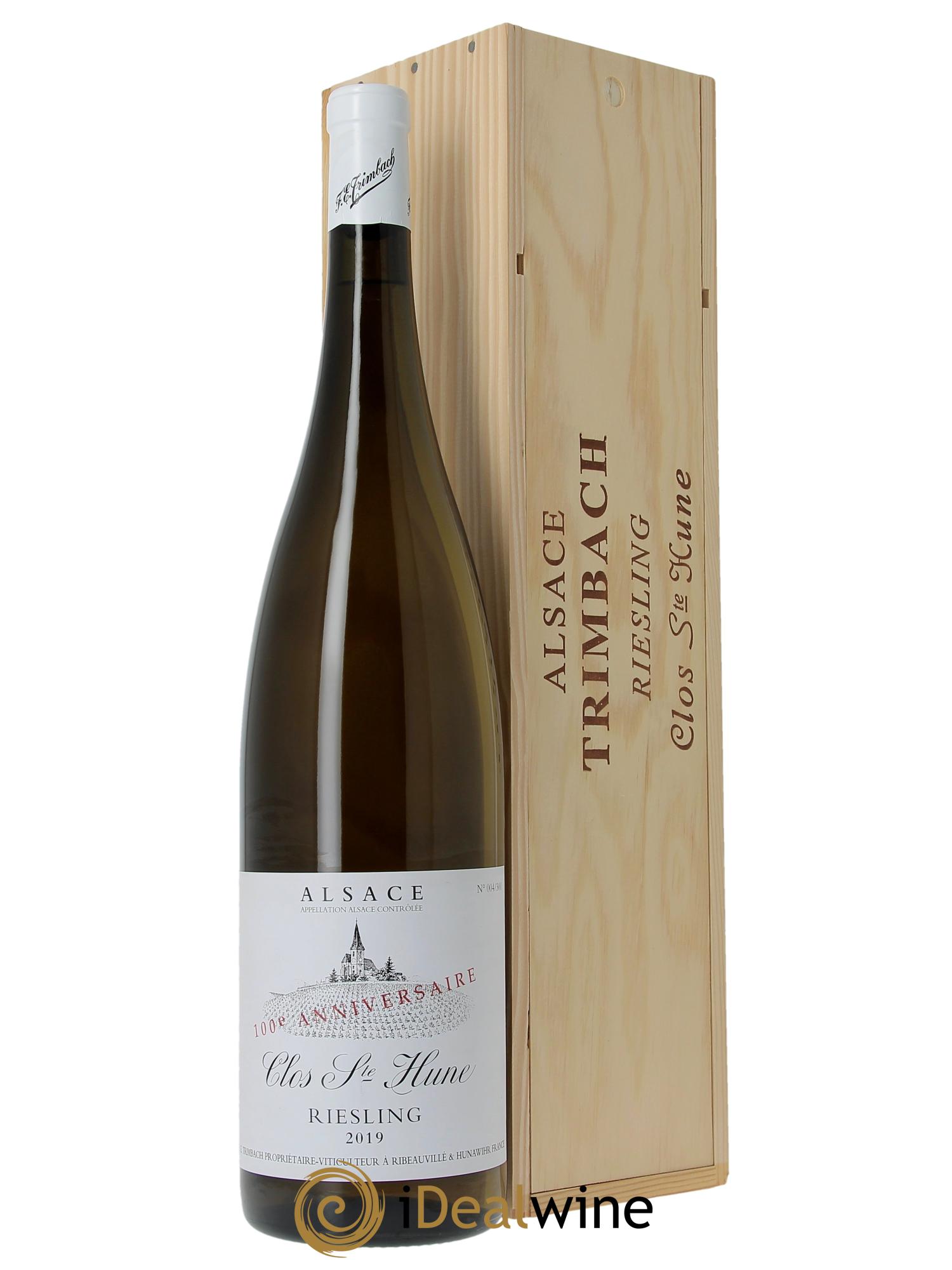 Alsace Riesling Clos Sainte-Hune 100eme Anniversaire Trimbach (Domaine)  2019 - Lot de 1 double magnum - 0