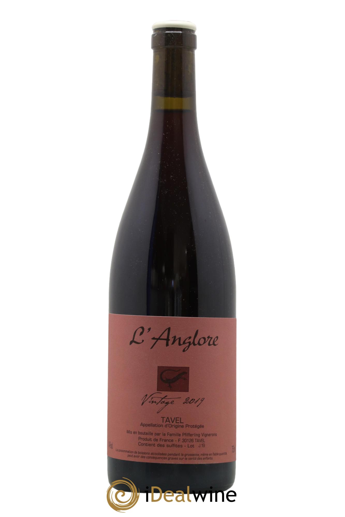 Tavel Vintage L'Anglore  2019 - Posten von 1 Flasche - 0