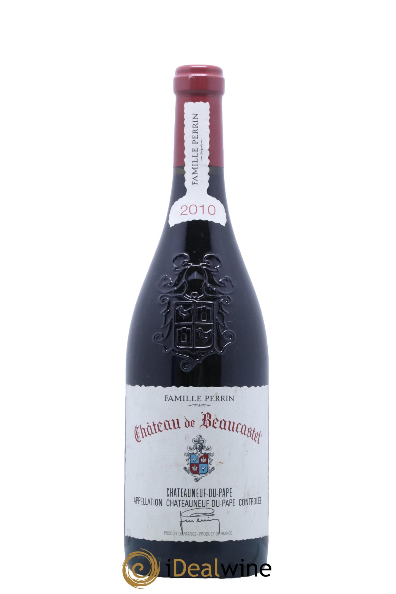 Châteauneuf-du-Pape Château de Beaucastel Famille Perrin  2010 - Lot of 1 bottle - 0