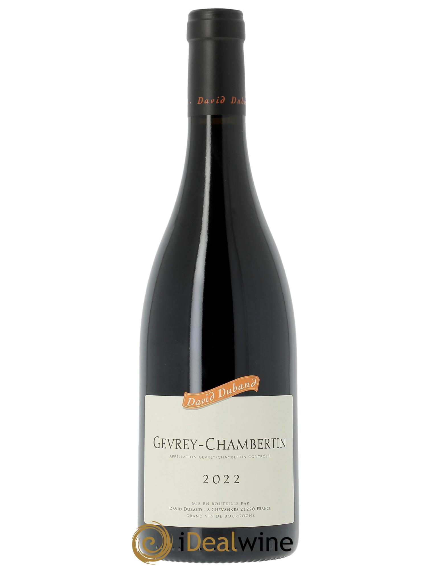 Gevrey-Chambertin David Duband (Domaine)  2022 - Lot de 1 bouteille - 0