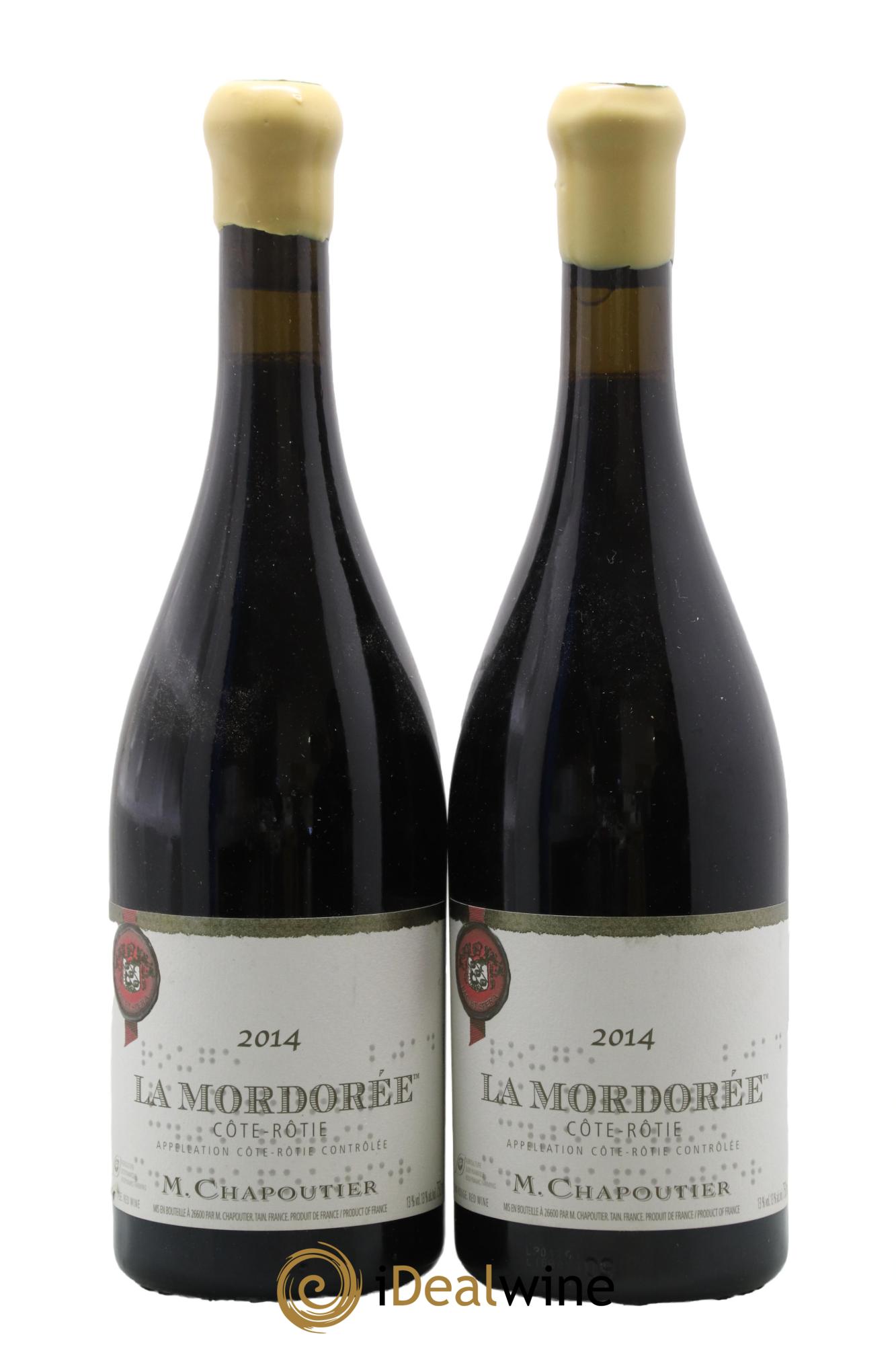 Côte-Rôtie La Mordorée Chapoutier 2014 - Lotto di 2 bottiglie - 0