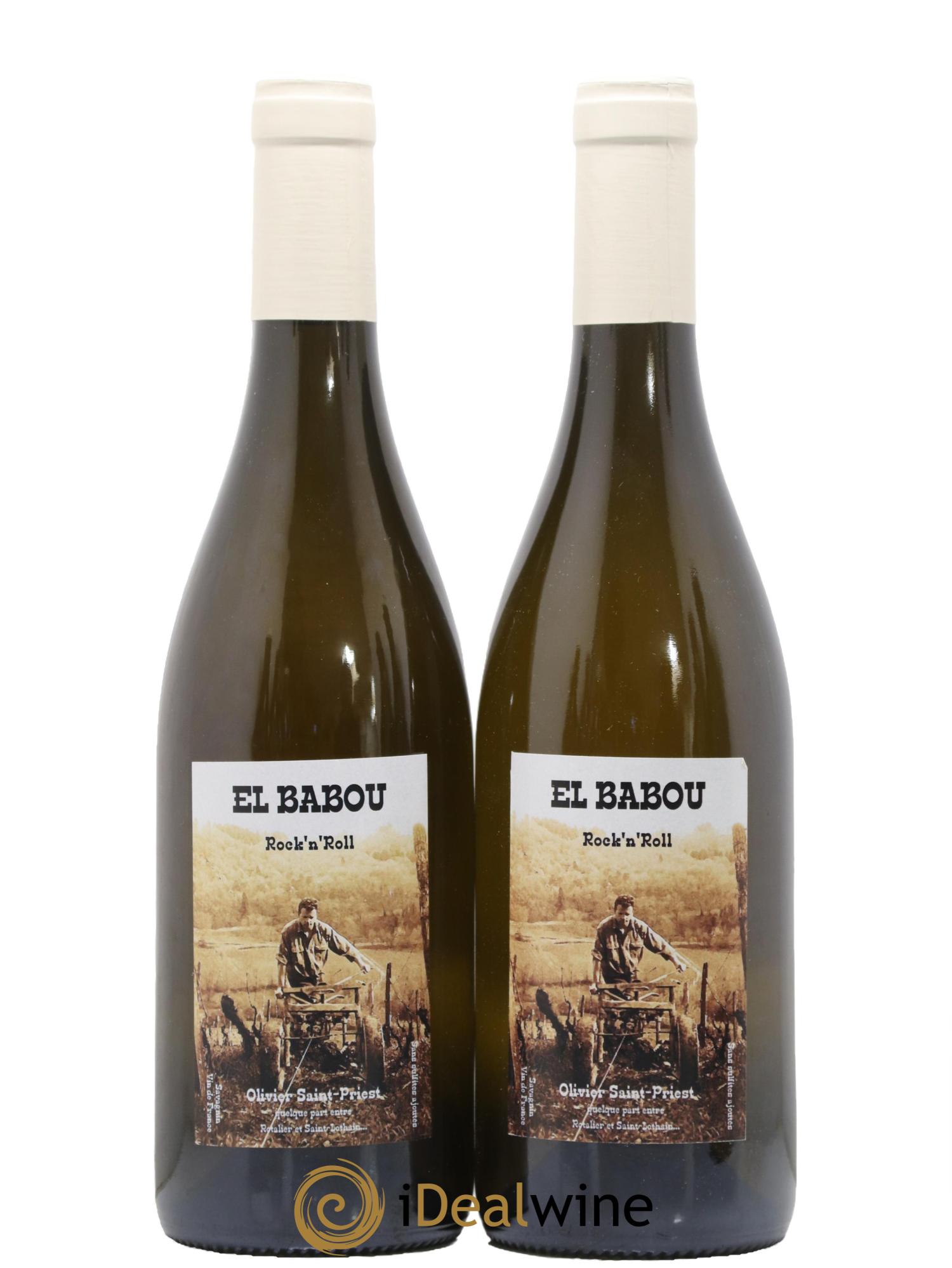 Vin de France Savagnin Rock'N Roll El Babou (Olivier Saint-Priest) - Lot de 2 bouteilles - 0