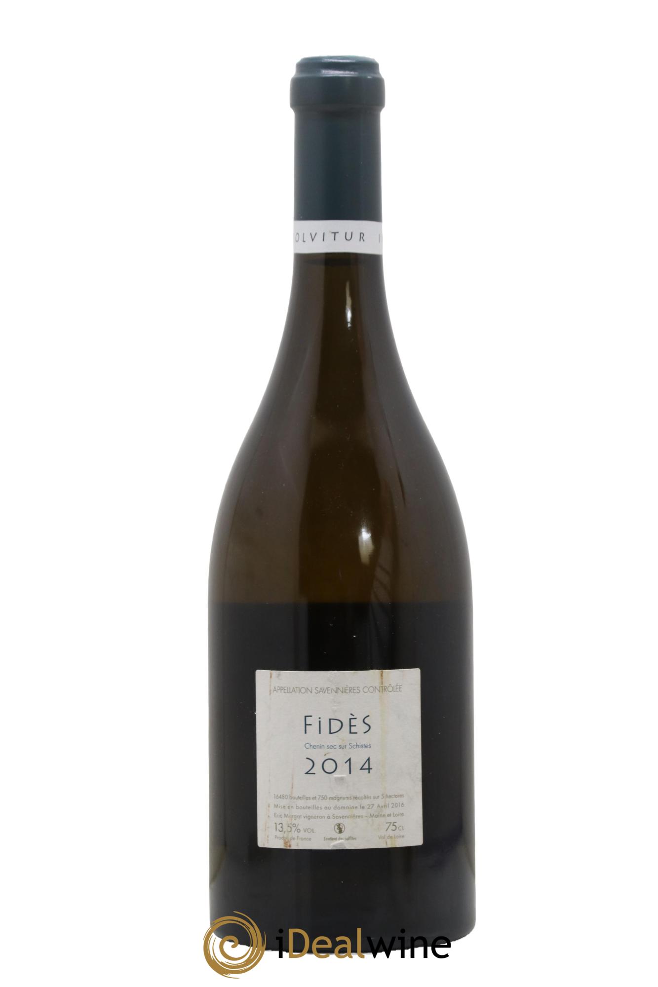 Savennières Fidès Eric Morgat  2014 - Posten von 1 Flasche - 1