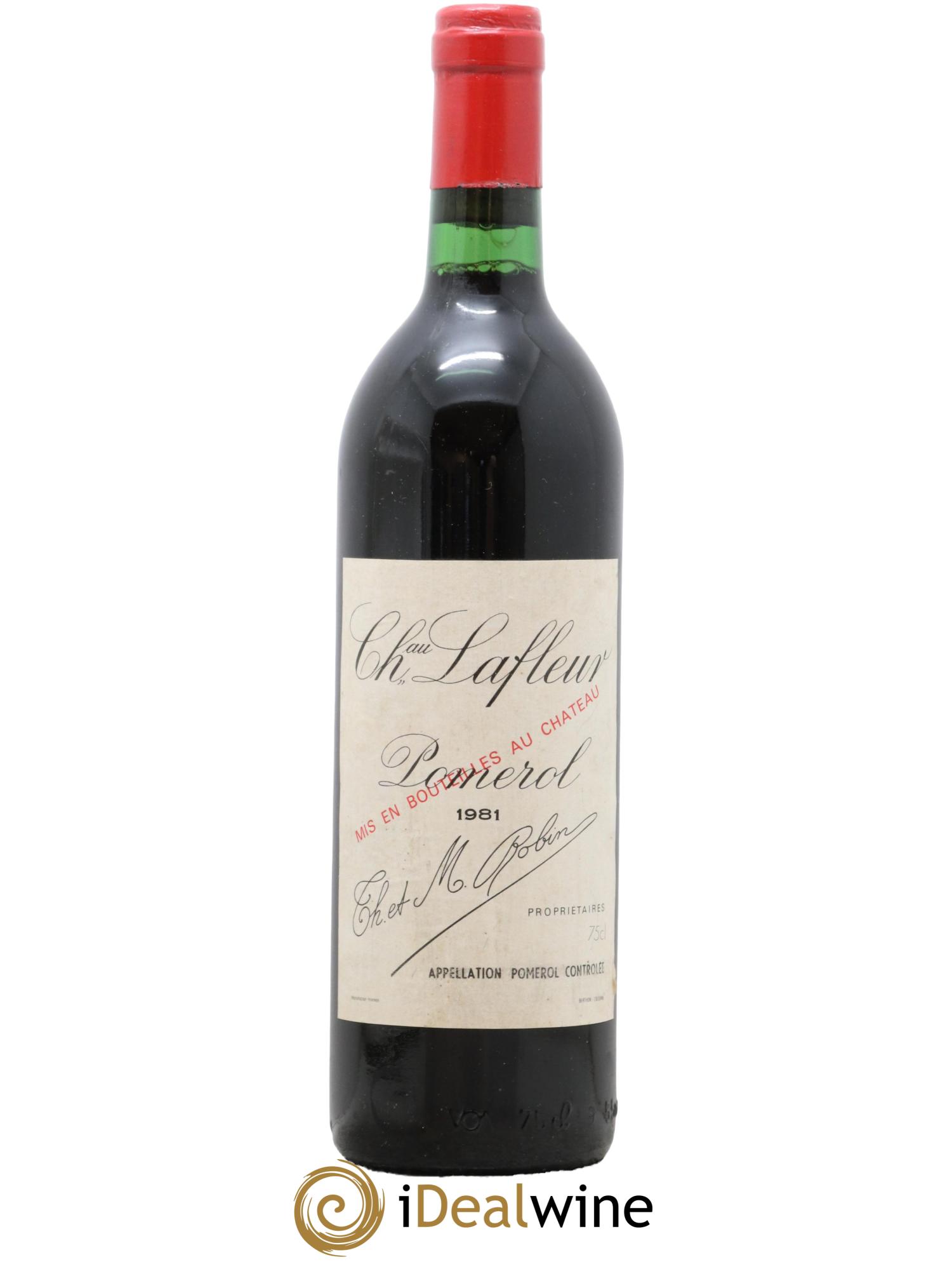 Château Lafleur 1981 - Lot de 1 bouteille - 0