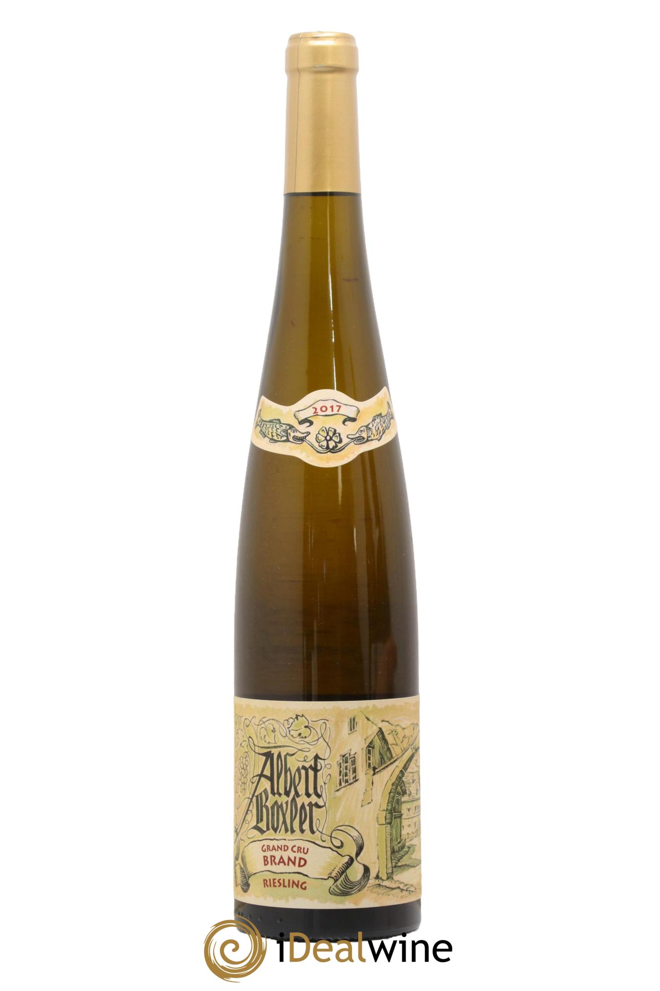 Alsace Riesling Grand Cru Brand Albert Boxler 2017 - Lot de 1 bouteille - 0