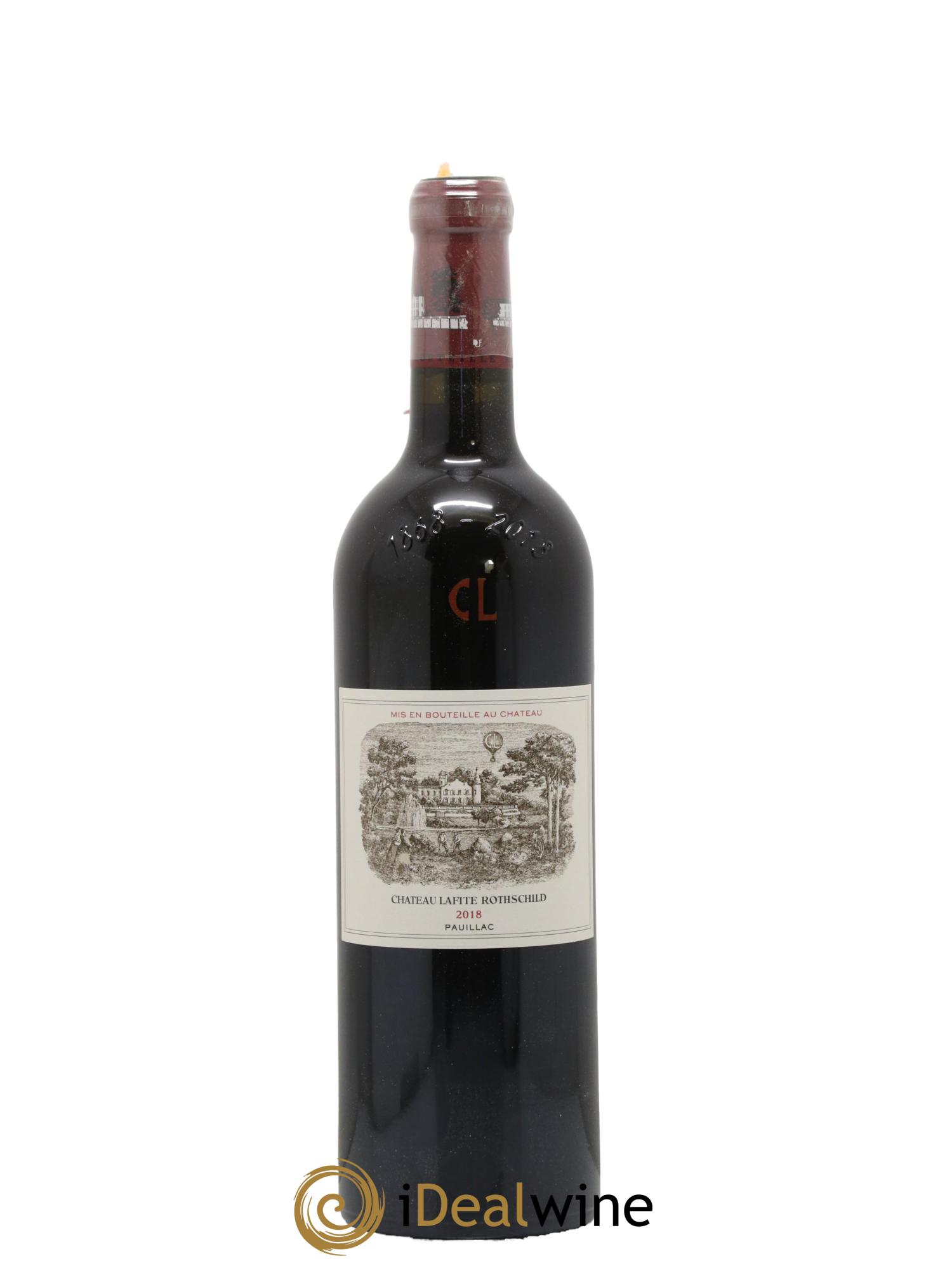 Château Lafite Rothschild 1er Grand Cru Classé  2018 - Lot de 1 bouteille - 0