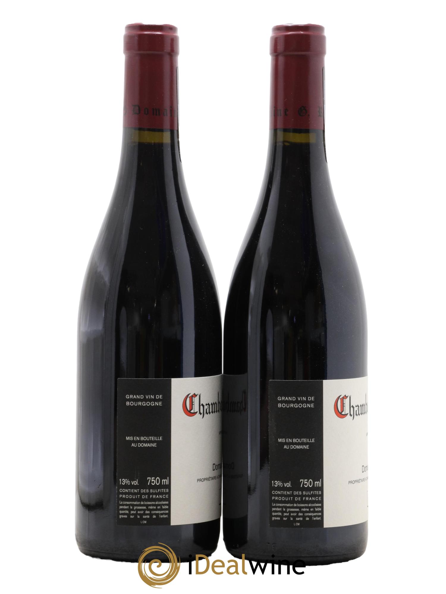 Chambolle-Musigny Georges Roumier (Domaine)  2018 - Lotto di 2 bottiglie - 1