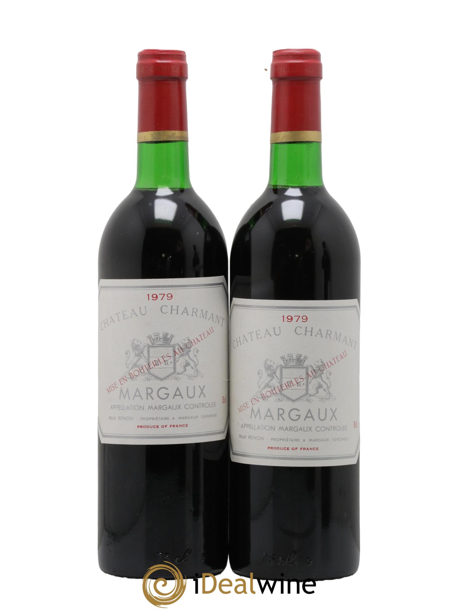 Château Charmant 1979 - Lot de 2 bouteilles - 0