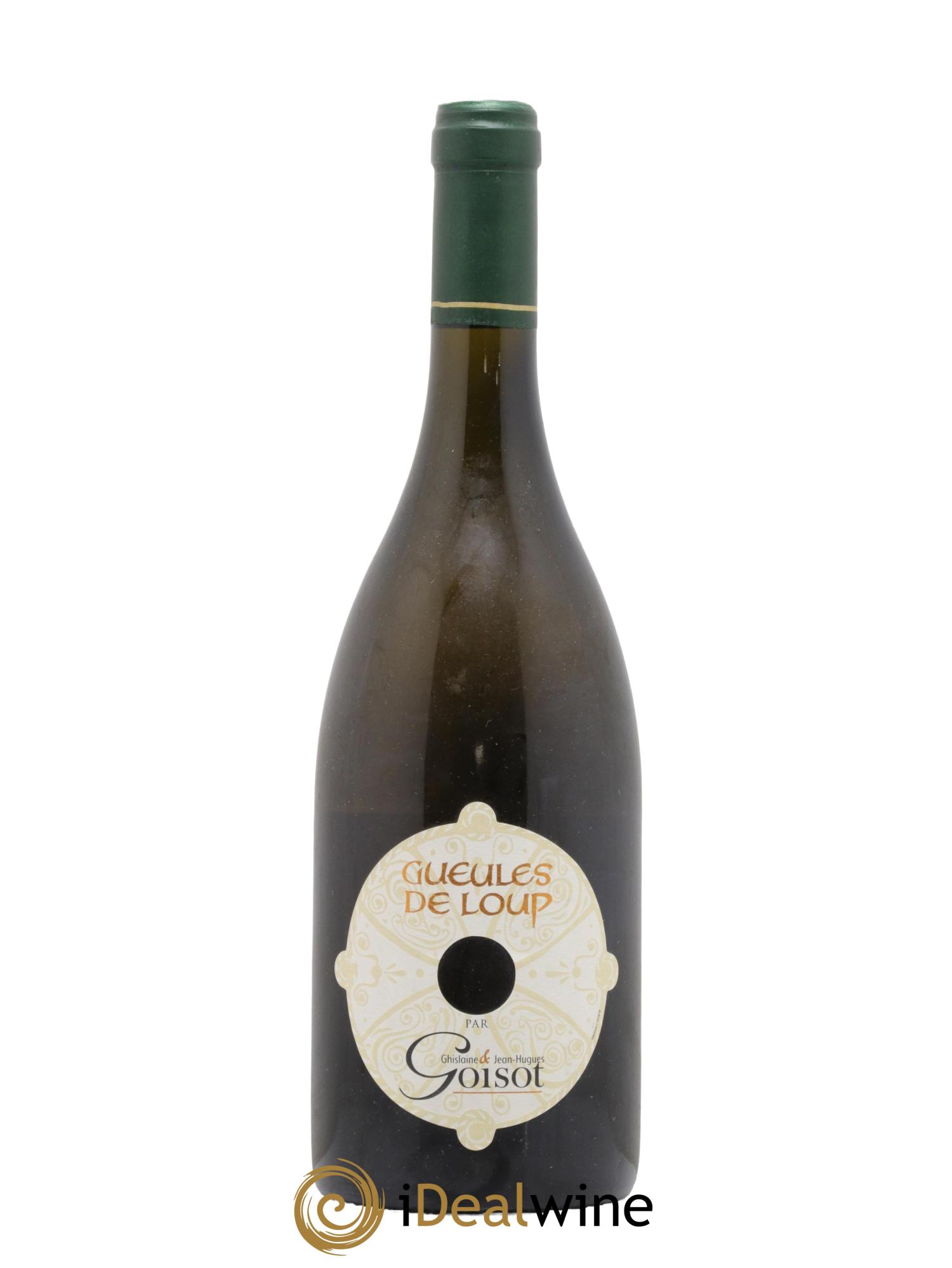 Bourgogne Côtes d'Auxerre Gueules de Loup Goisot 2007 - Lot of 1 bottle - 0