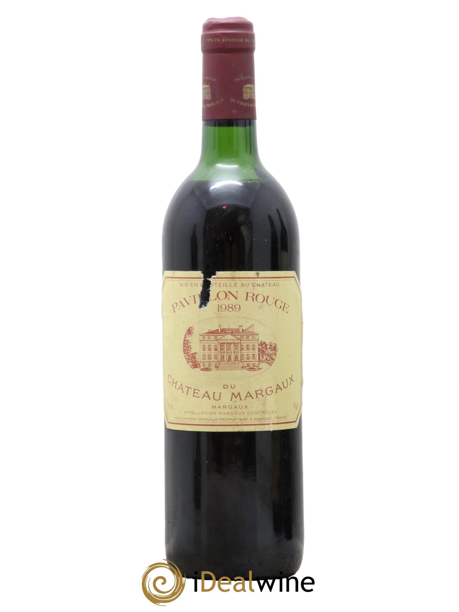 Pavillon Rouge du Château Margaux Second Vin 1989 - Lotto di 1 bottiglia - 0