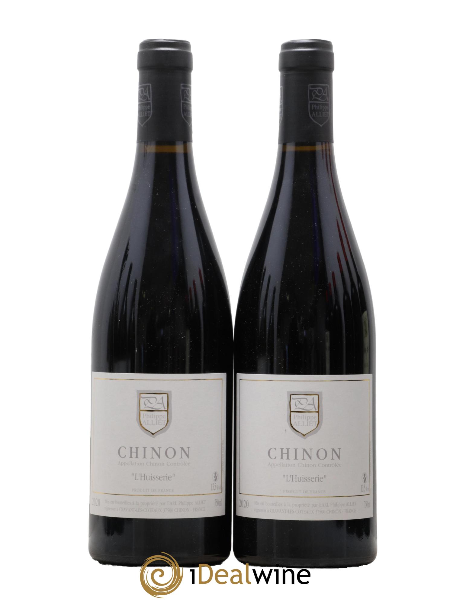 Chinon L'Huisserie Philippe Alliet 2020 - Lot de 2 bouteilles - 0