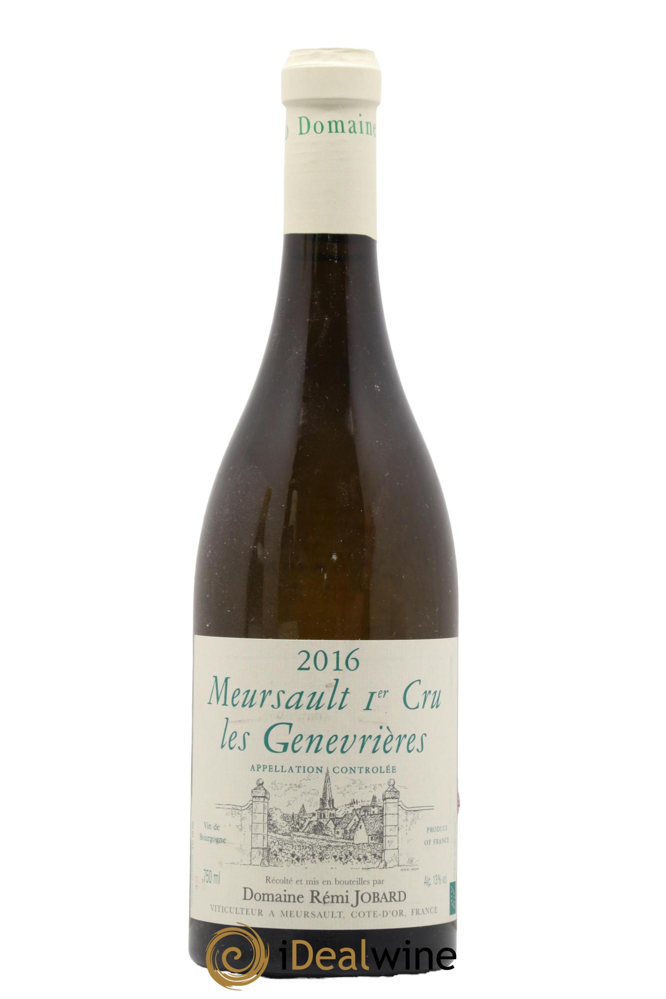 Meursault 1er Cru Les Genevrières Rémi Jobard (Domaine) 2016 - Lot de 1 bouteille - 0