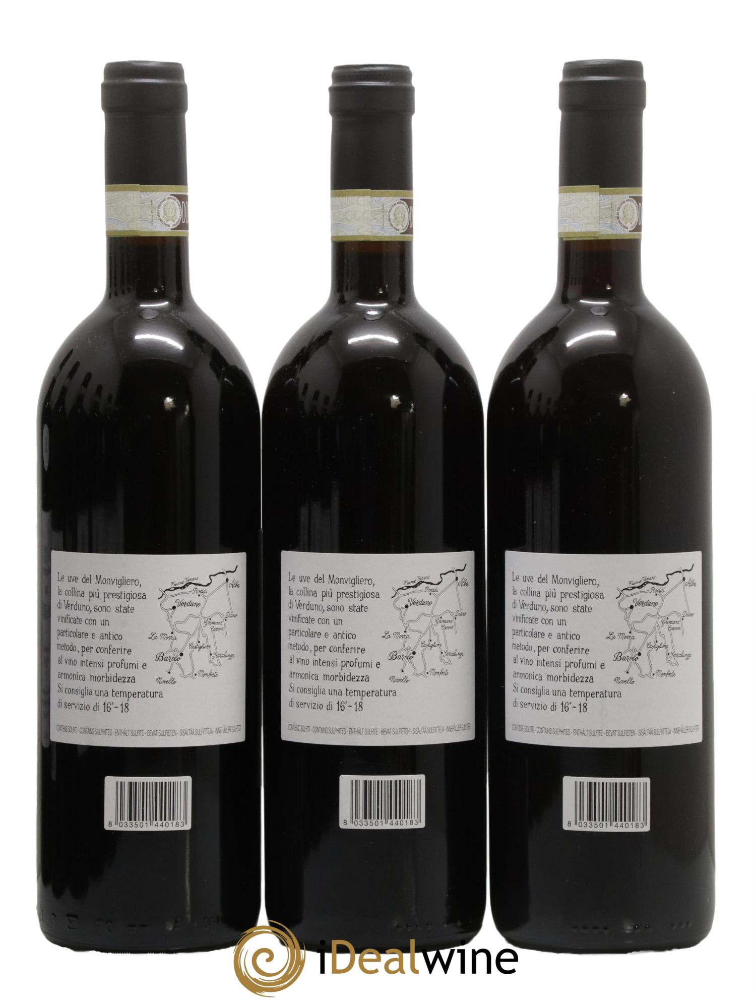 Barolo DOCG Monvigliero Comm. Giovan Battista Burlotto 2012 - Lot of 3 bottles - 1