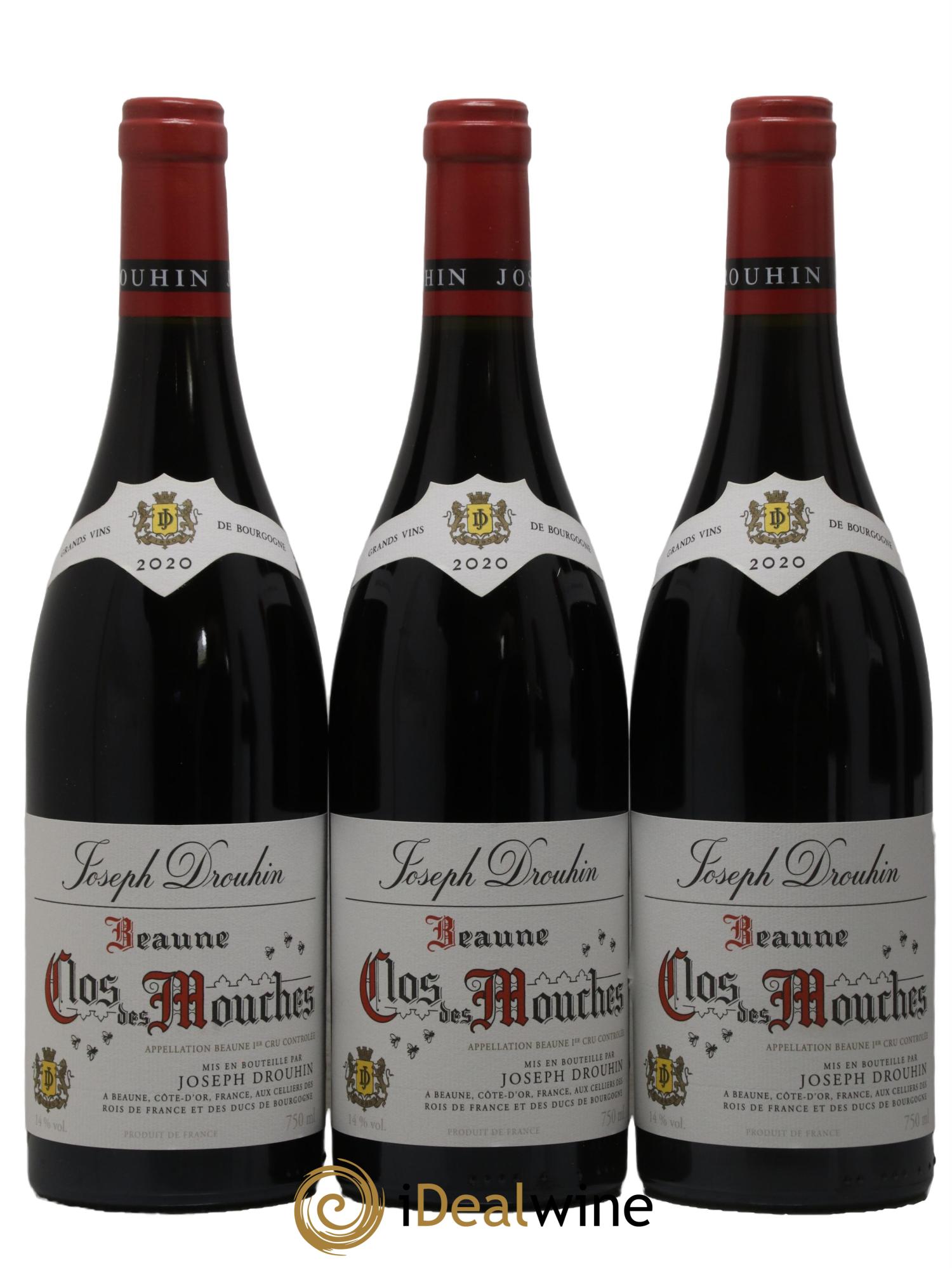 Beaune 1er Cru Clos des Mouches Joseph Drouhin 2020 - Lotto di 6 bottiglie - 1