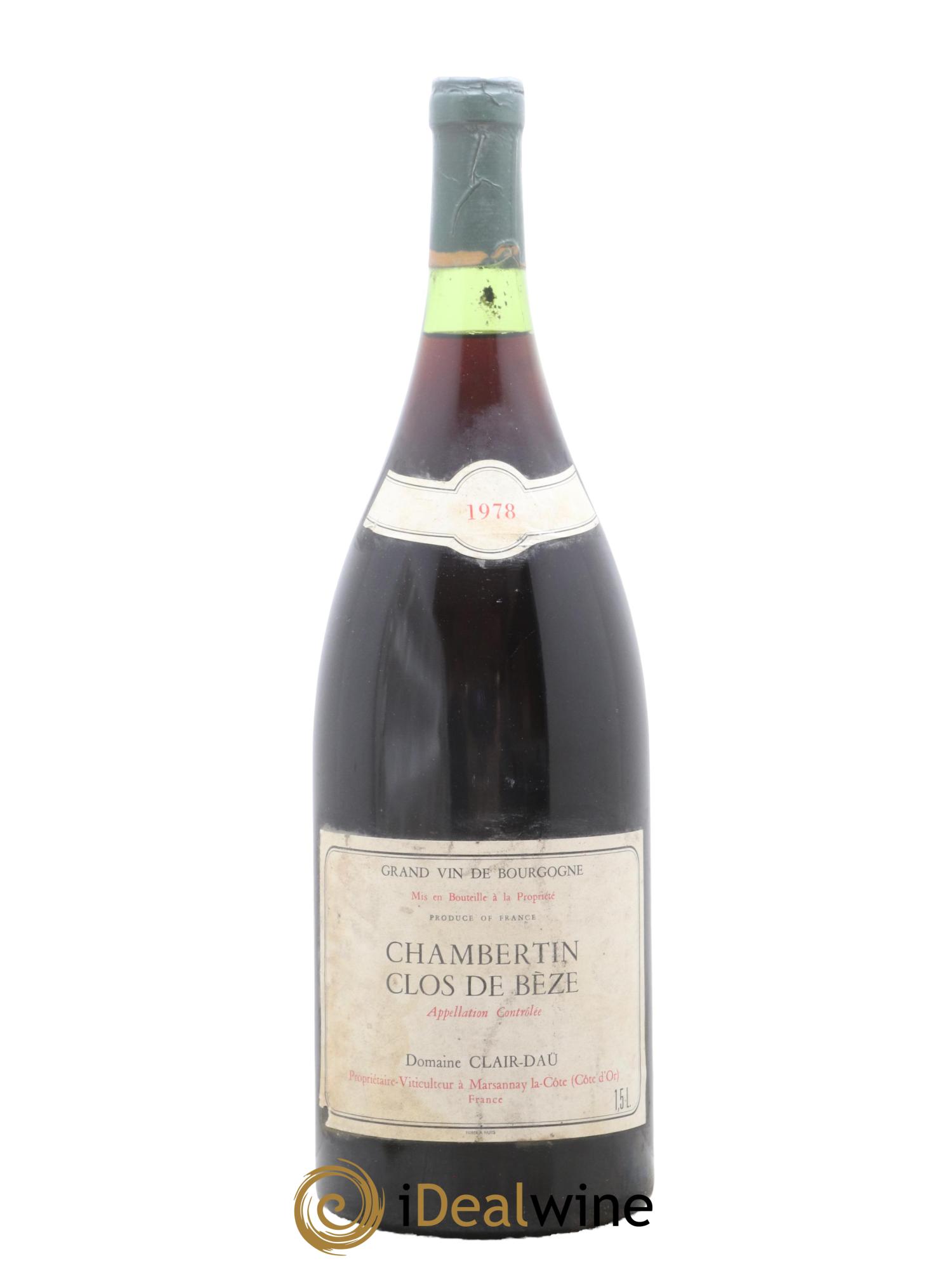 Chambertin Clos de Bèze GRAND_CRU -  Clair Daü