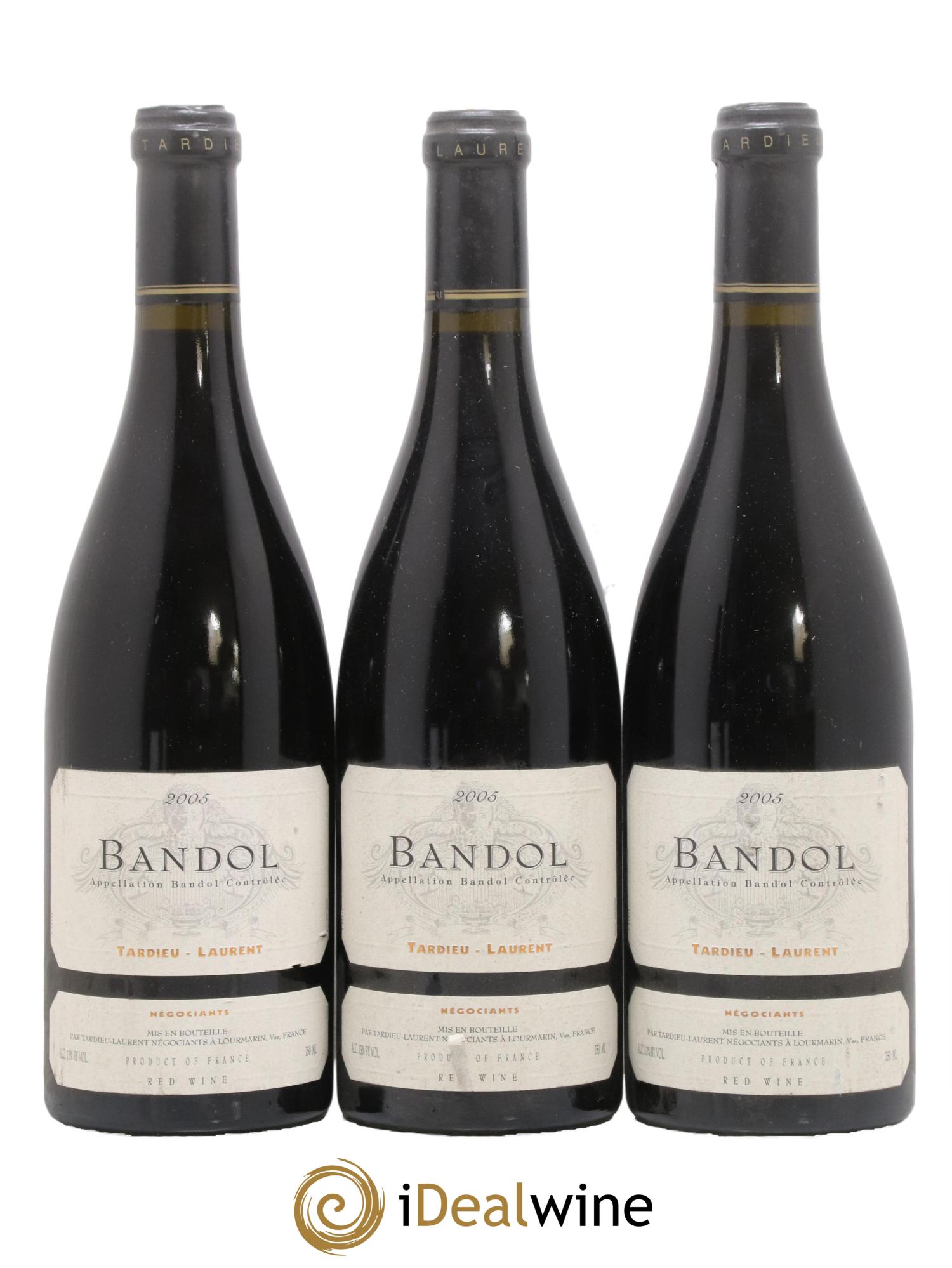 Bandol Tardieu-Laurent 2005 - Posten von 3 Flaschen - 0