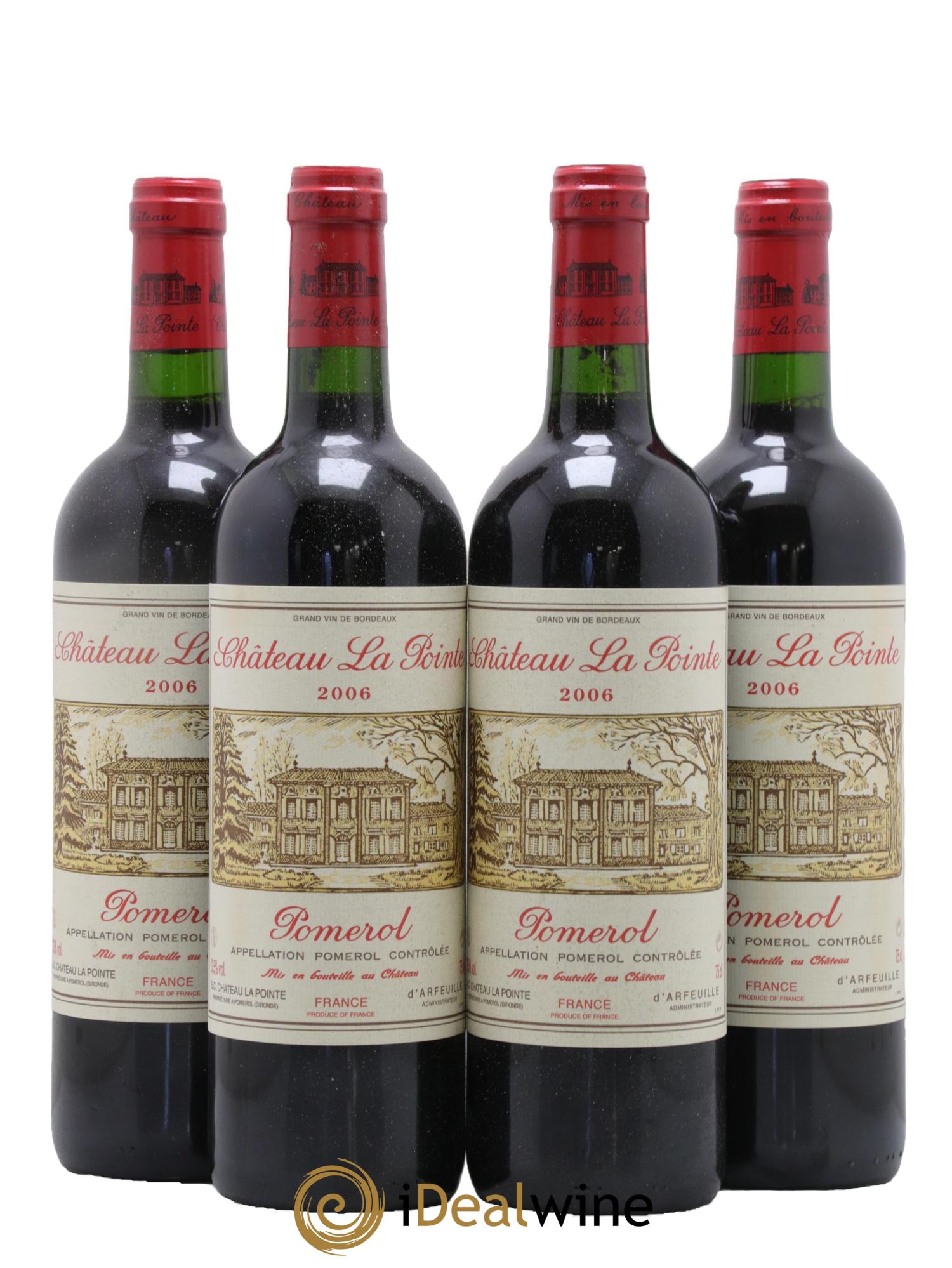 Château la Pointe 2006 - Lot of 4 bottles - 0