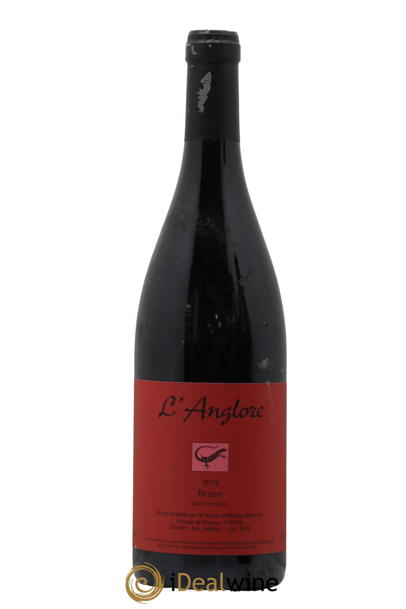 Vin de France Nizon L'Anglore 2019 - Lotto di 1 bottiglia - 0