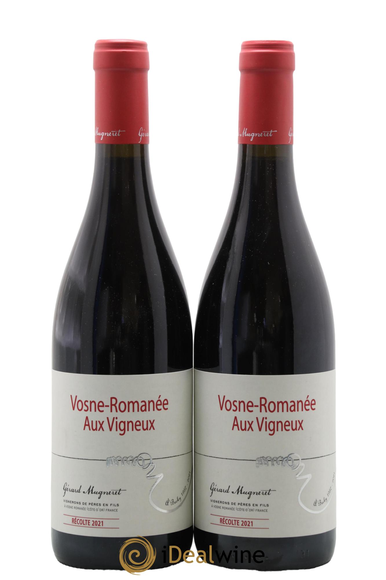 Vosne-Romanée Aux Vigneux Gérard Mugneret 2021 - Lot de 2 bouteilles - 0