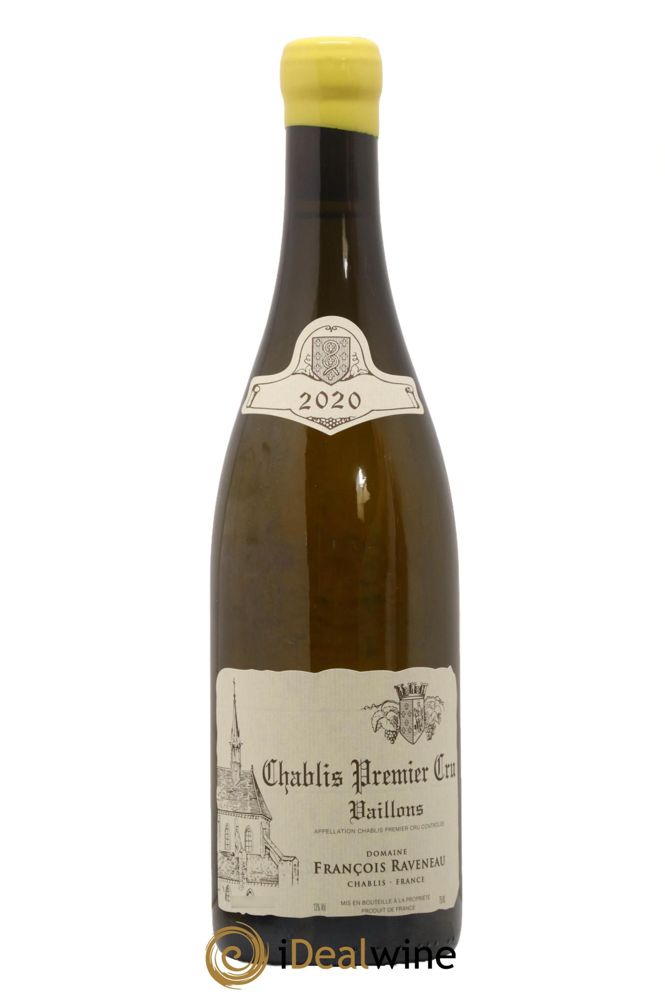 Chablis 1er Cru Vaillons Raveneau (Domaine)  2020 - Lot of 1 bottle - 0