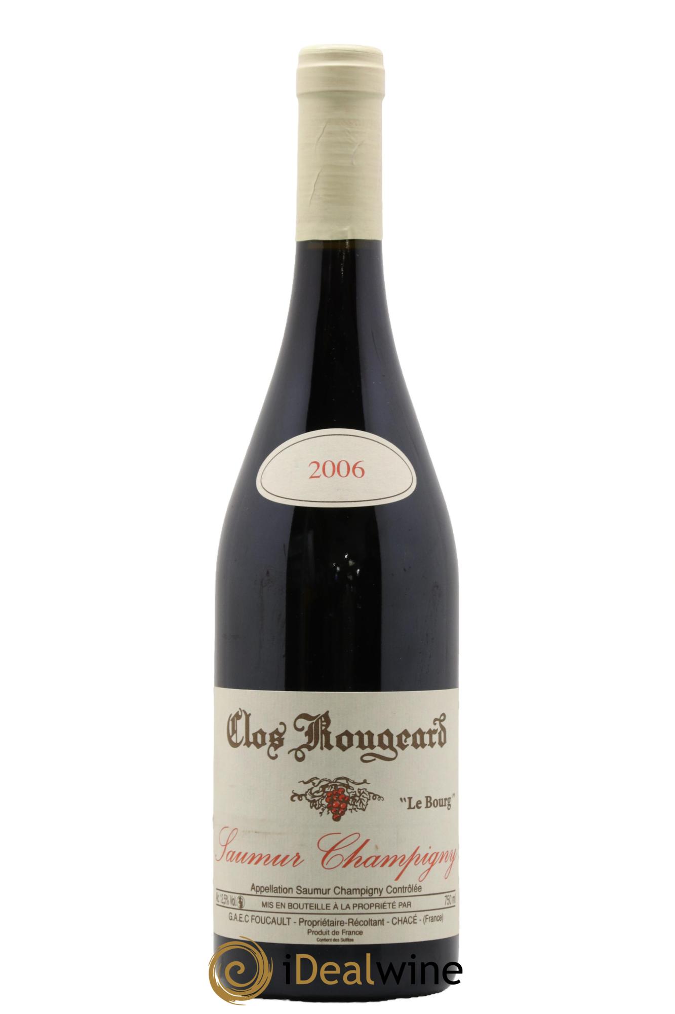 Saumur-Champigny Le Bourg Clos Rougeard 2006 - Lot of 1 bottle - 0