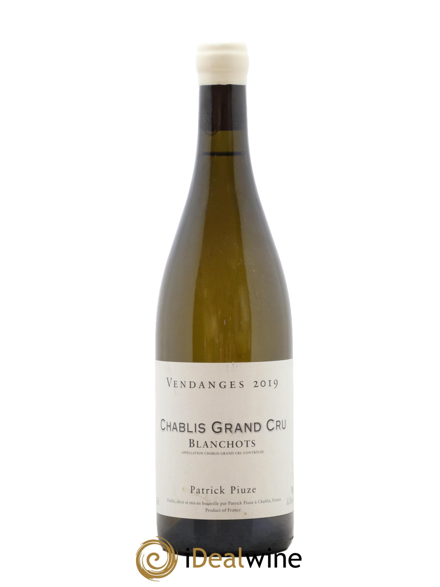 Chablis Grand Cru Blanchot Patrick Piuze (Domaine) 2019 - Lot of 1 bottle - 0