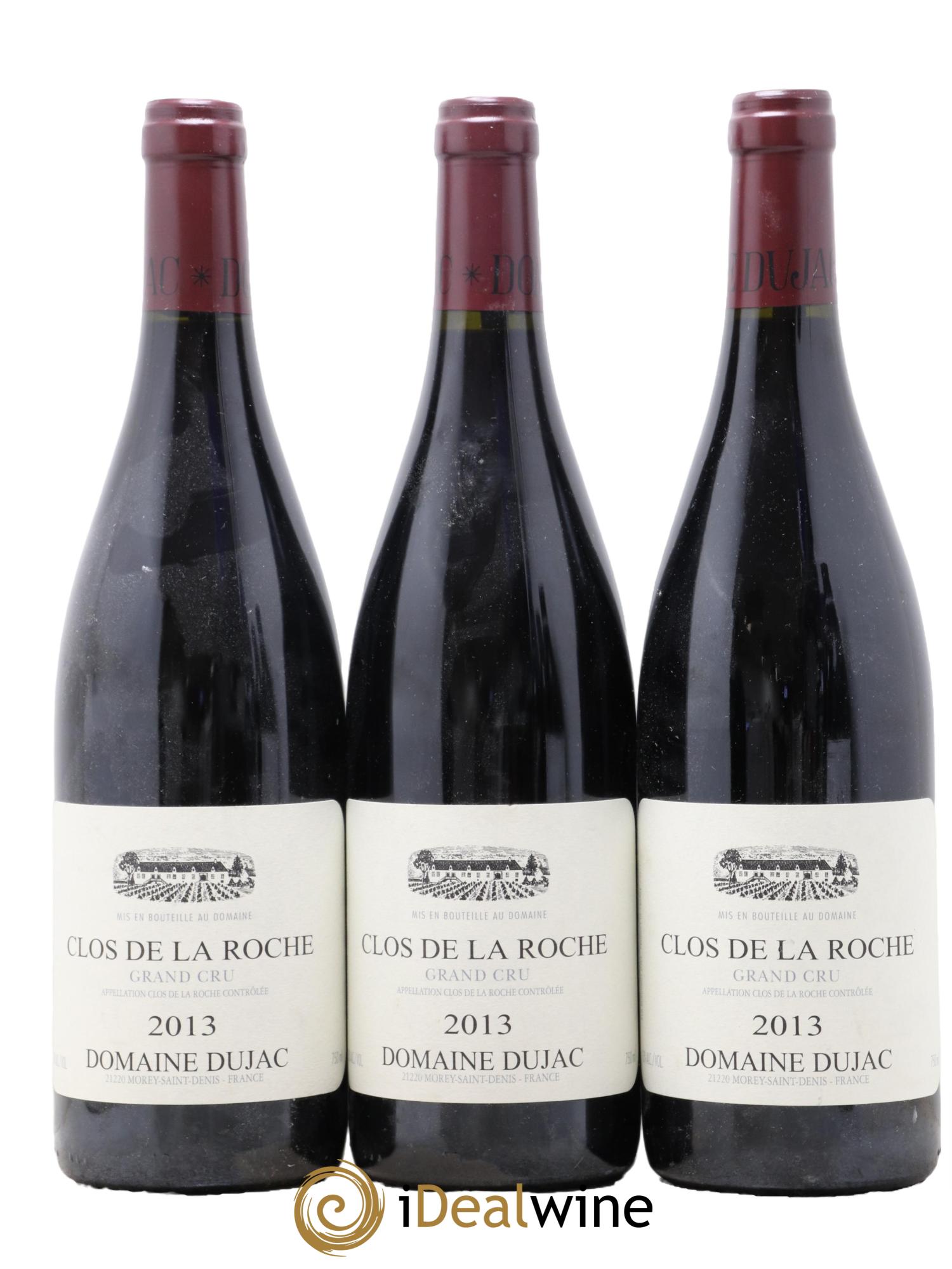 Clos de la Roche Grand Cru Dujac (Domaine) 2013 - Posten von 3 Flaschen - 0