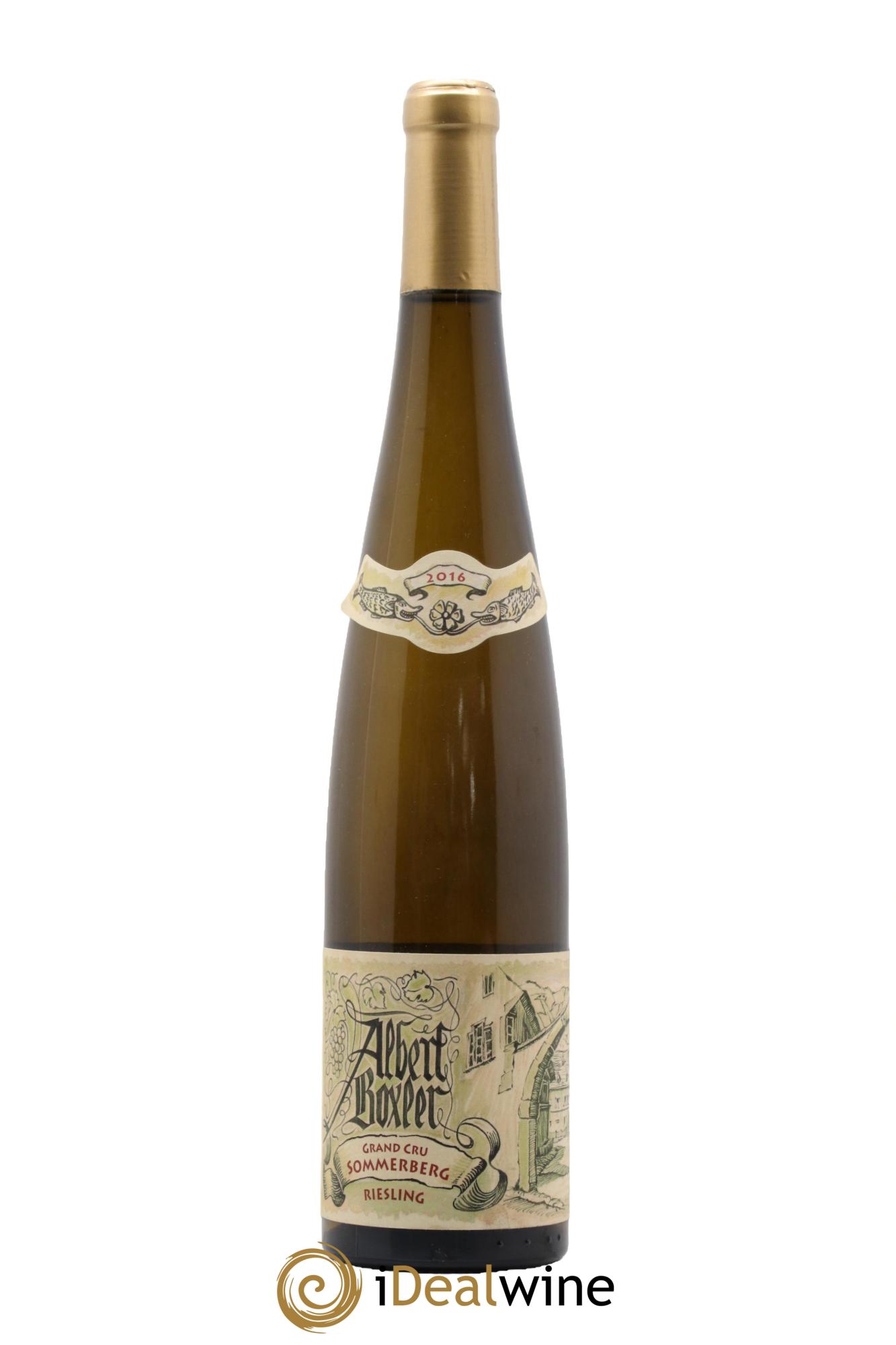 Alsace Riesling Grand Cru Sommerberg E Albert Boxler 2016 - Lotto di 1 bottiglia - 0