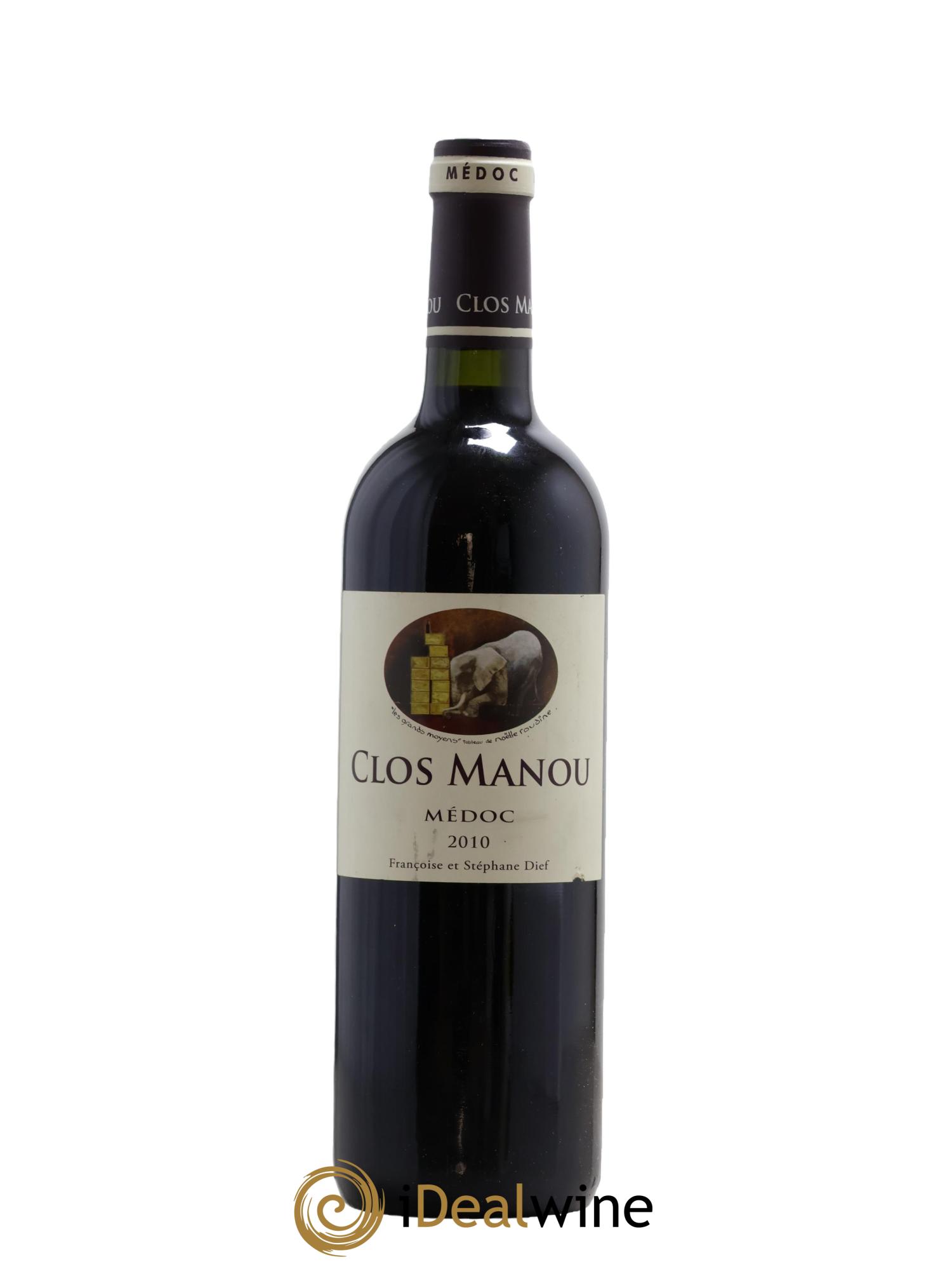 Clos Manou 2010 - Posten von 1 Flasche - 0