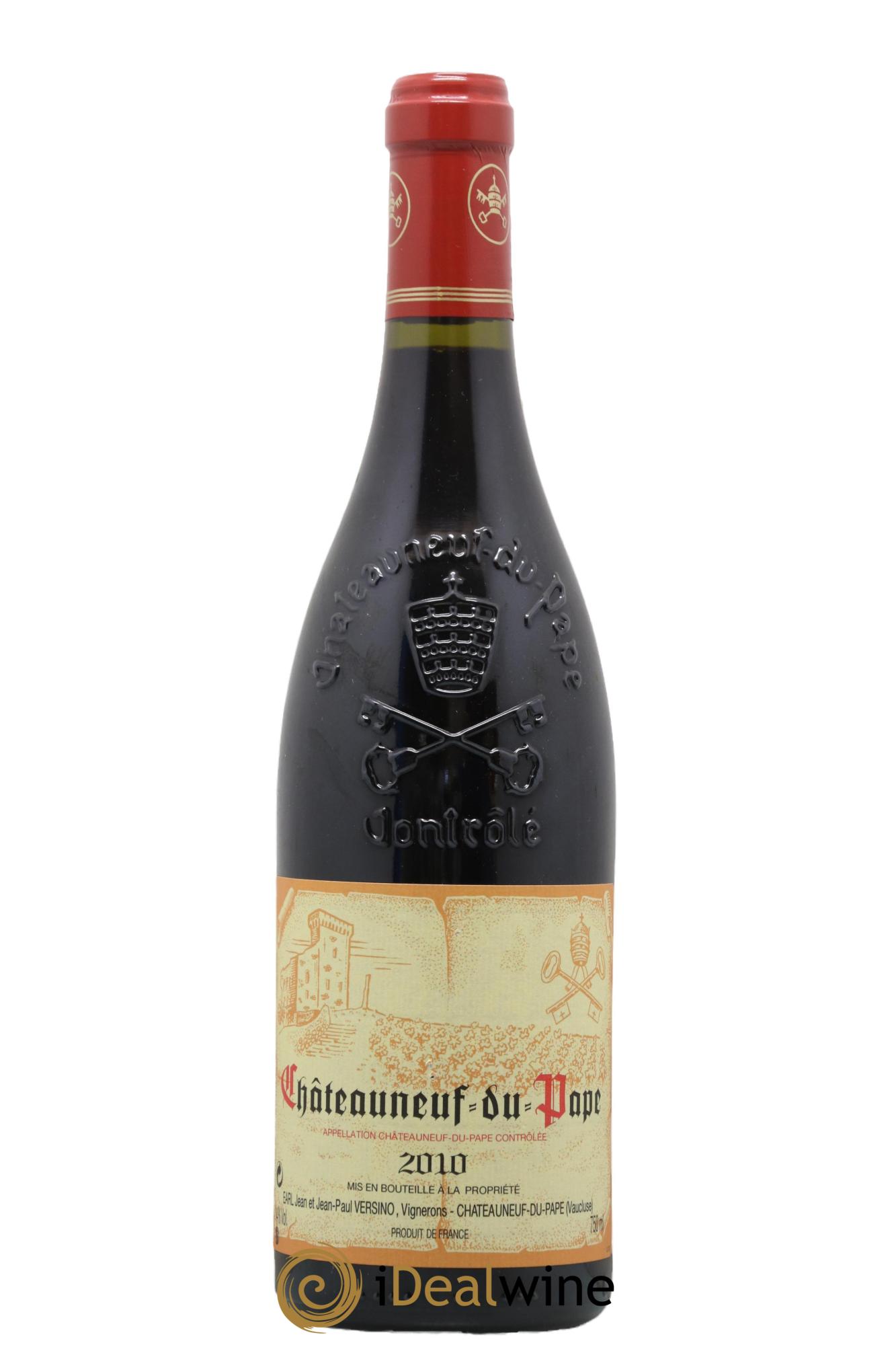 Châteauneuf-du-Pape Domaine Bois de Boursan (Domaine) Jean et Jean-Paul Versino 2010 - Lotto di 1 bottiglia - 0